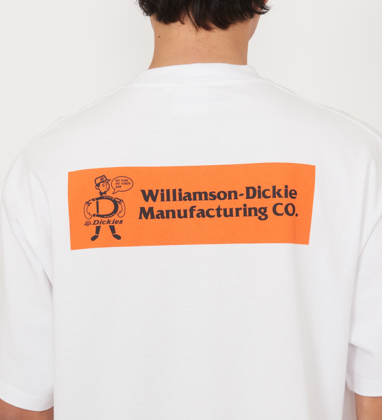 Dickies(ディッキーズ)の【Dickies xYamanobe Bros】MANUFACTURINGプリントTシャツ 半袖|トップス/Tシャツ/カットソー/メンズ|ホワイト