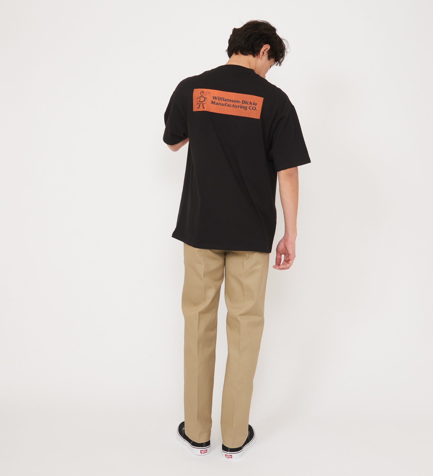 Dickies(ディッキーズ)の【Dickies xYamanobe Bros】MANUFACTURINGプリントTシャツ 半袖|トップス/Tシャツ/カットソー/メンズ|ブラック