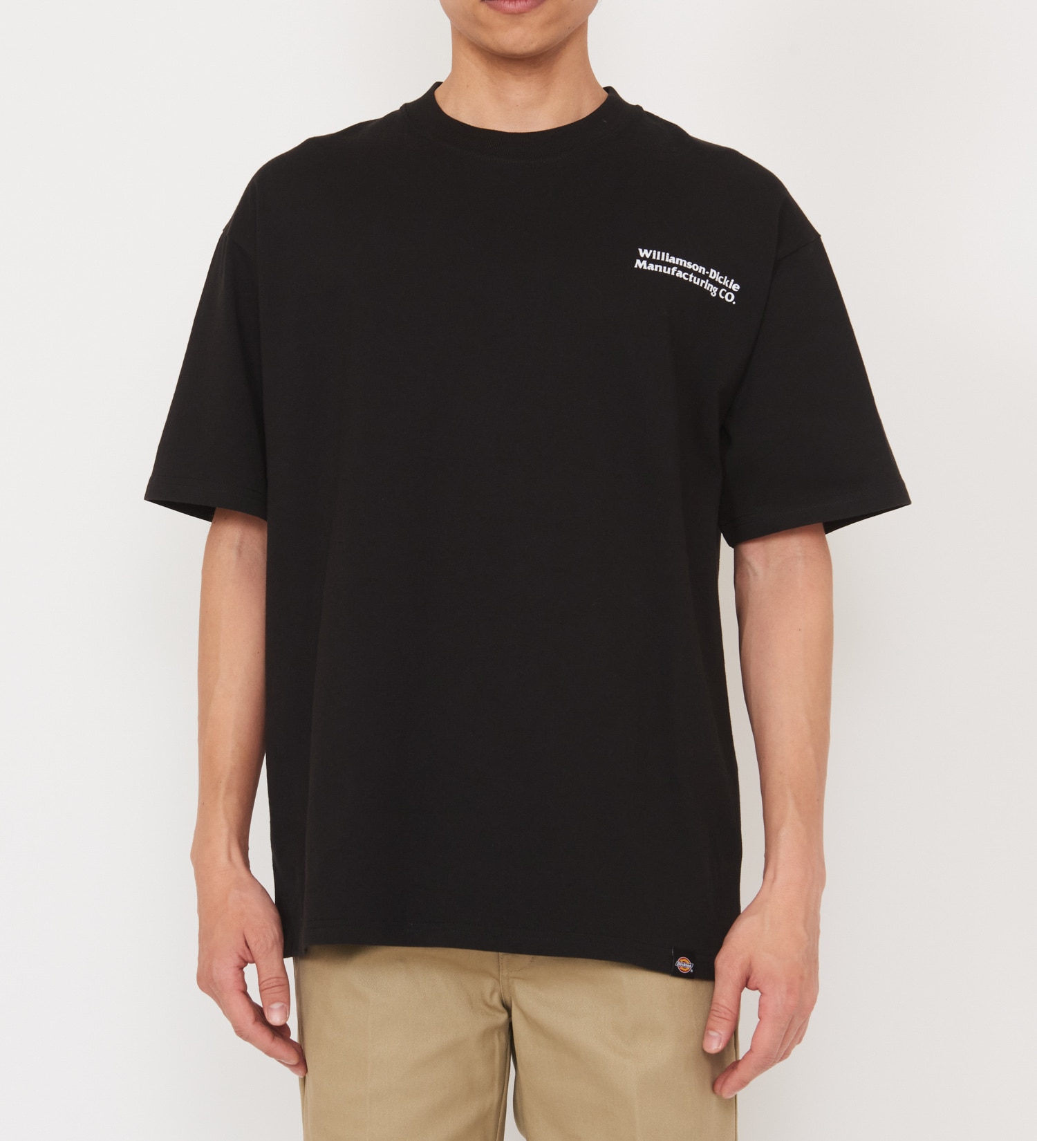 Dickies(ディッキーズ)の【Dickies xYamanobe Bros】MANUFACTURINGプリントTシャツ 半袖|トップス/Tシャツ/カットソー/メンズ|ブラック