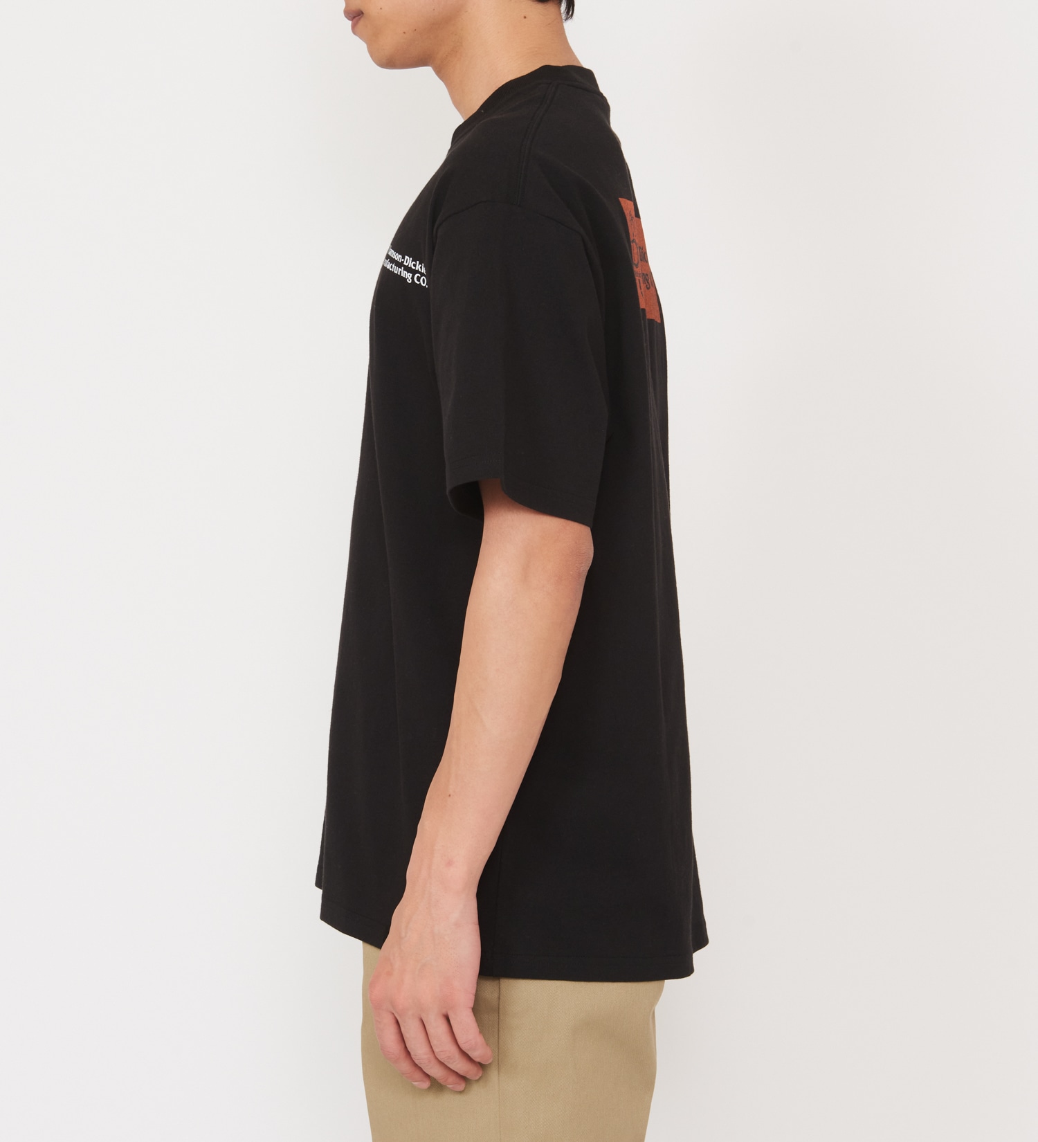 Dickies(ディッキーズ)の【Dickies xYamanobe Bros】MANUFACTURINGプリントTシャツ 半袖|トップス/Tシャツ/カットソー/メンズ|ブラック