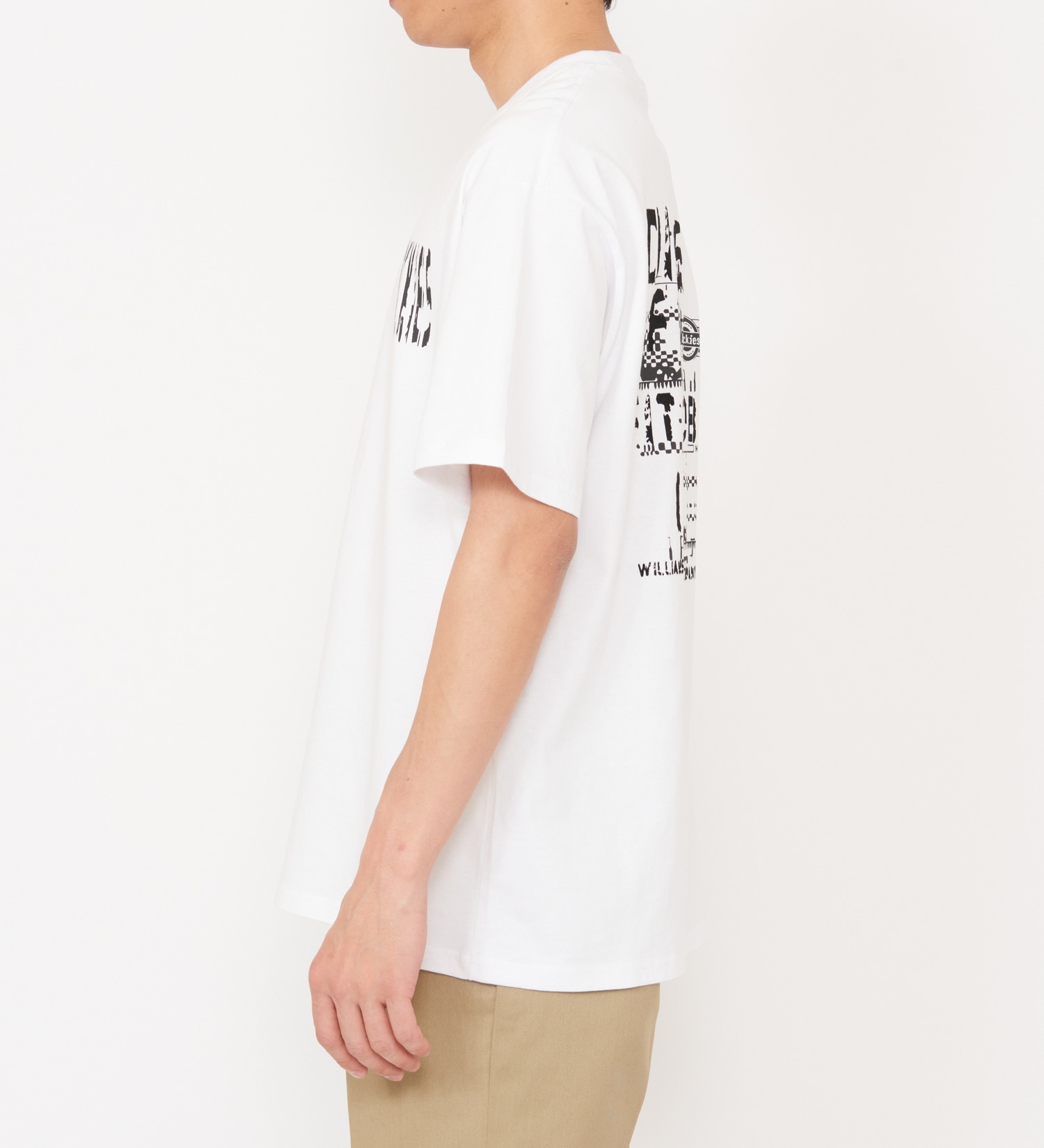 Dickies(ディッキーズ)の【Dickies xYamanobe Bros】 NOISYプリントTシャツ 半袖|トップス/Tシャツ/カットソー/メンズ|ホワイト