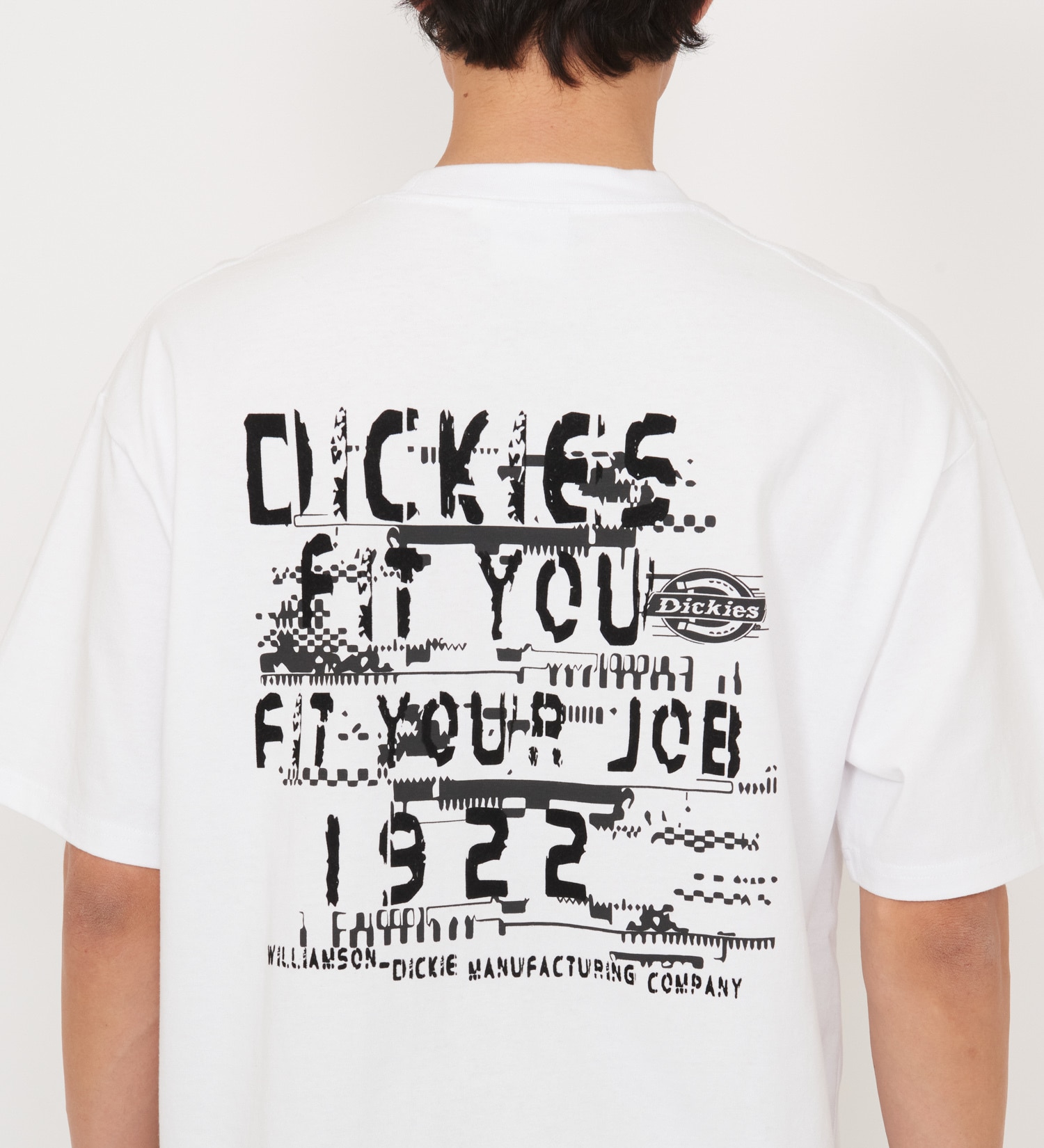 Dickies(ディッキーズ)の【Dickies xYamanobe Bros】 NOISYプリントTシャツ 半袖|トップス/Tシャツ/カットソー/メンズ|ホワイト