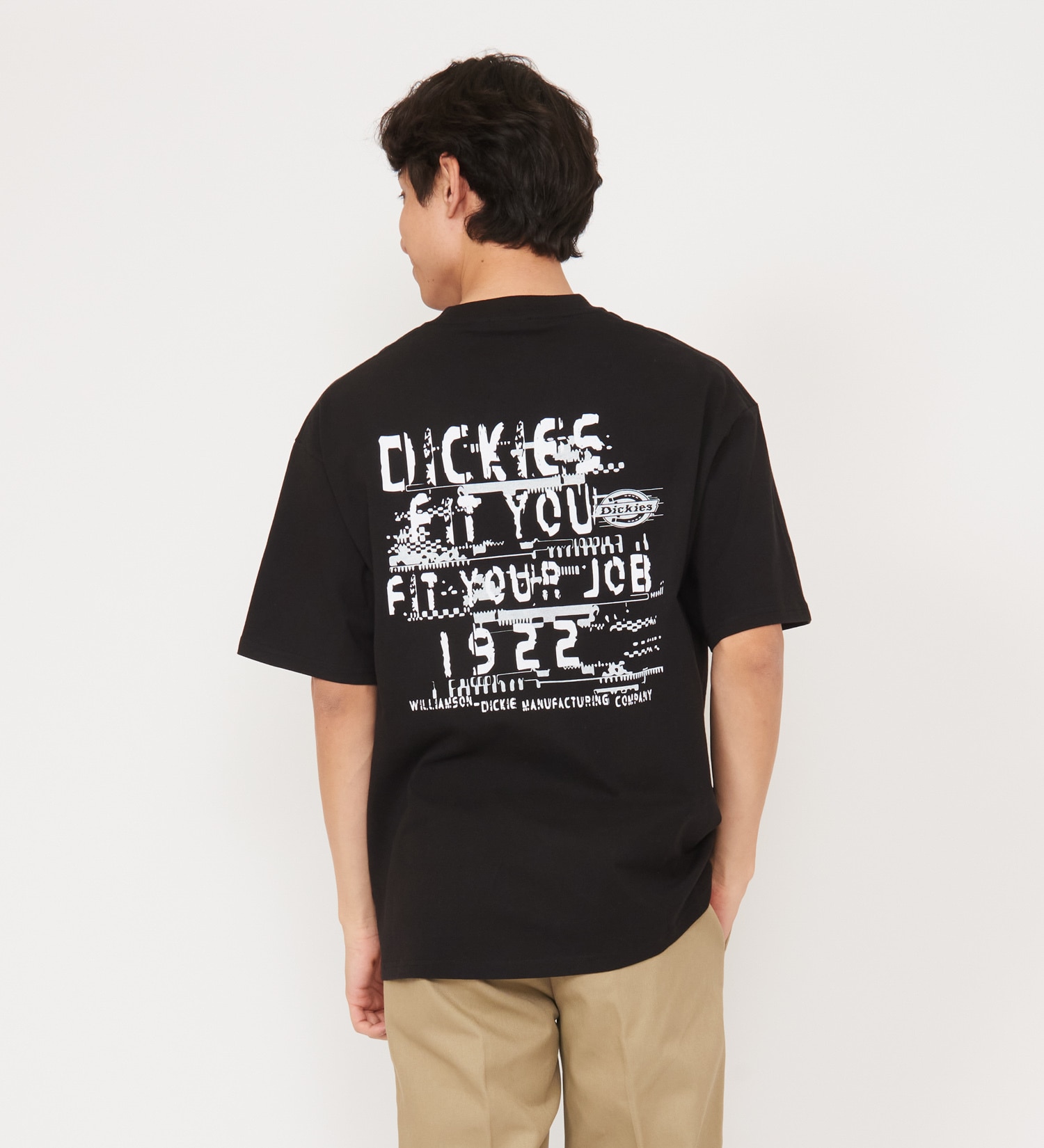 Dickies(ディッキーズ)の【Dickies xYamanobe Bros】 NOISYプリントTシャツ 半袖|トップス/Tシャツ/カットソー/メンズ|ブラック