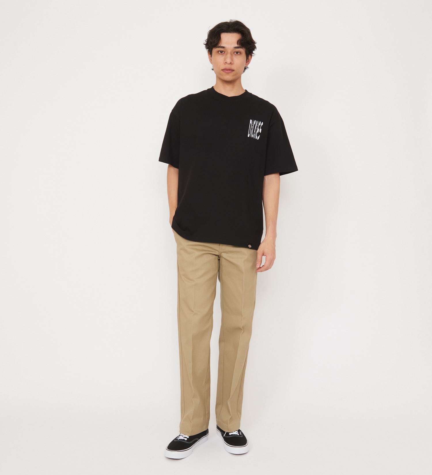Dickies(ディッキーズ)の【Dickies xYamanobe Bros】 NOISYプリントTシャツ 半袖|トップス/Tシャツ/カットソー/メンズ|ブラック