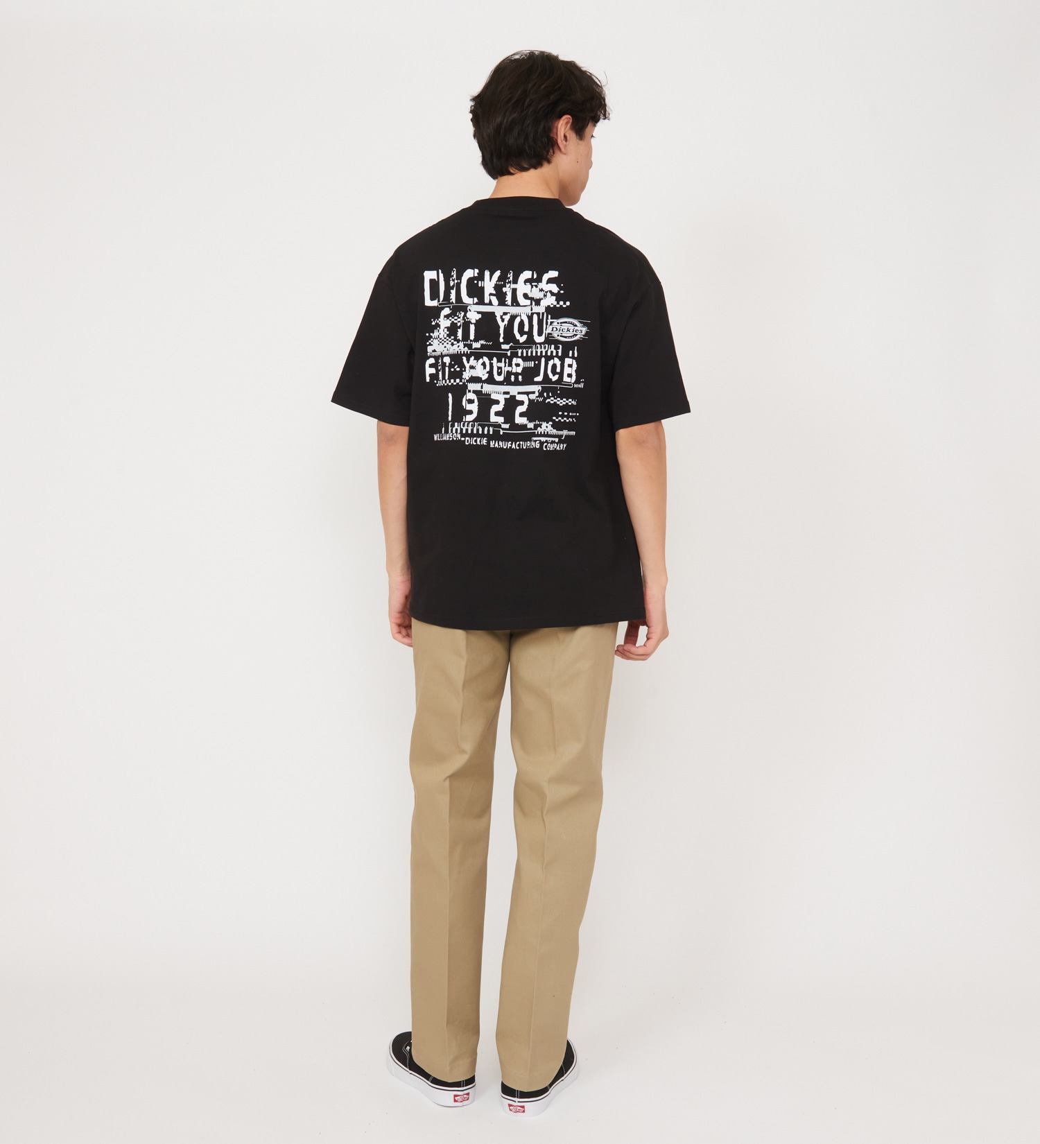 Dickies(ディッキーズ)の【Dickies xYamanobe Bros】 NOISYプリントTシャツ 半袖|トップス/Tシャツ/カットソー/メンズ|ブラック