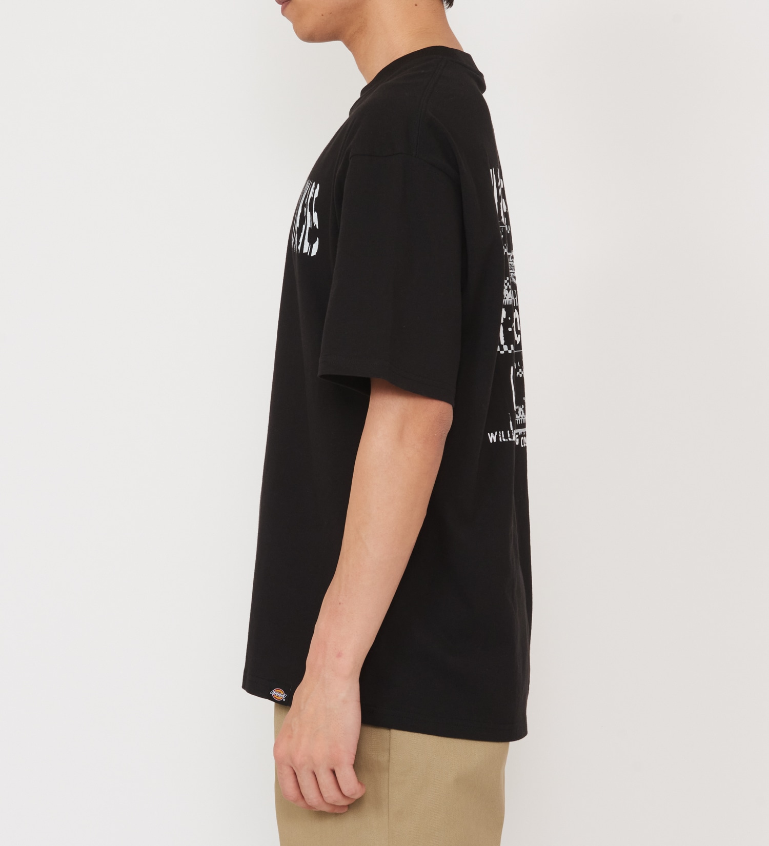 Dickies(ディッキーズ)の【Dickies xYamanobe Bros】 NOISYプリントTシャツ 半袖|トップス/Tシャツ/カットソー/メンズ|ブラック
