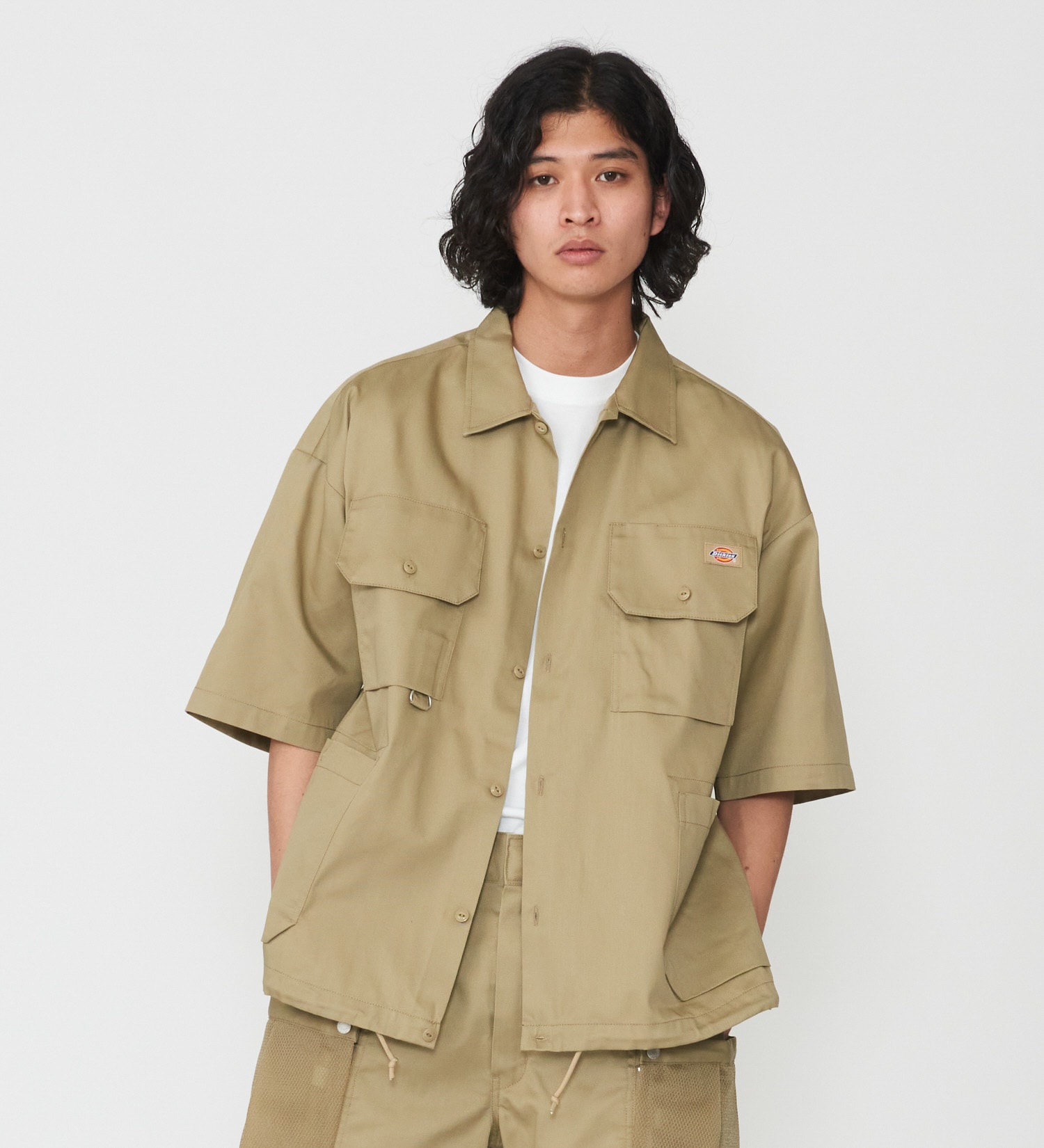 Dickies(ディッキーズ)のG.W.C ショートスリーブワークシャツ|トップス/シャツ/ブラウス/メンズ|ベージュ