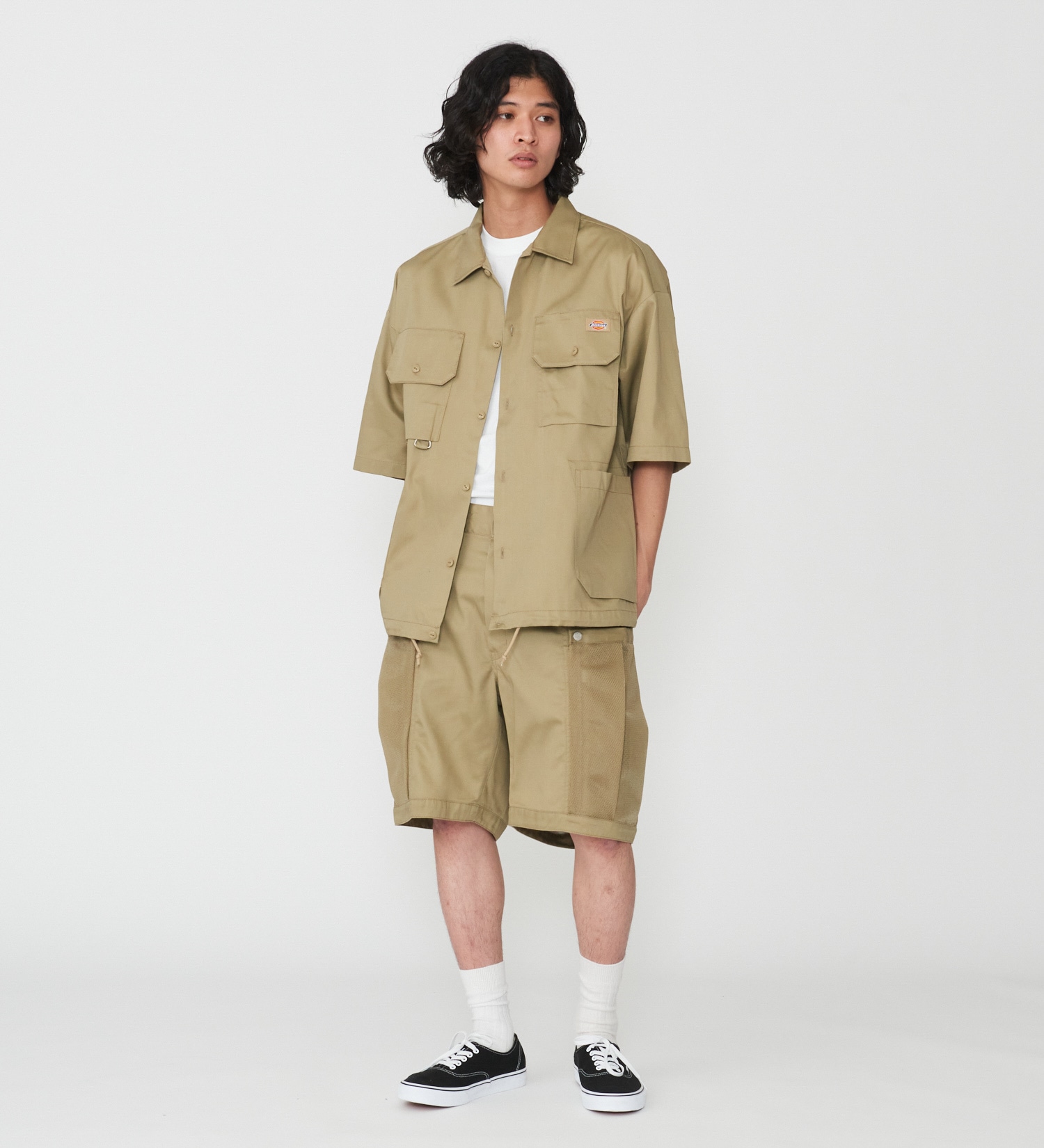 Dickies(ディッキーズ)のG.W.C ショートスリーブワークシャツ|トップス/シャツ/ブラウス/メンズ|ベージュ