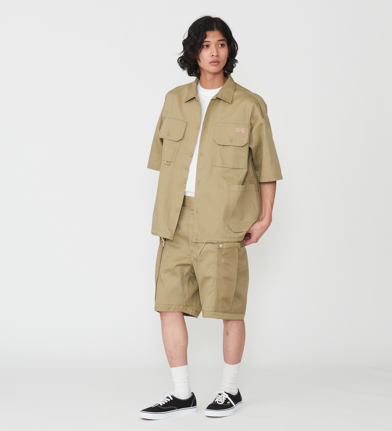 Dickies(ディッキーズ)のG.W.C ショートスリーブワークシャツ|トップス/シャツ/ブラウス/メンズ|ベージュ