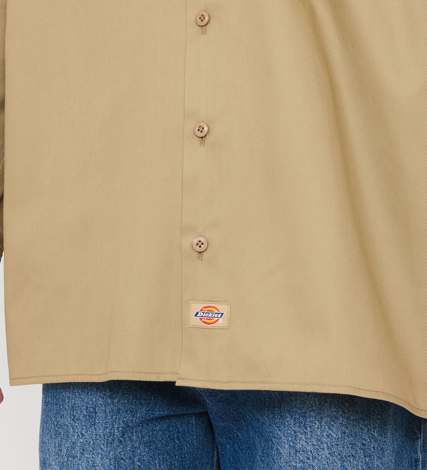 Dickies(ディッキーズ)のワークシャツ 長袖 "574"|トップス/シャツ/ブラウス/メンズ|ベージュ