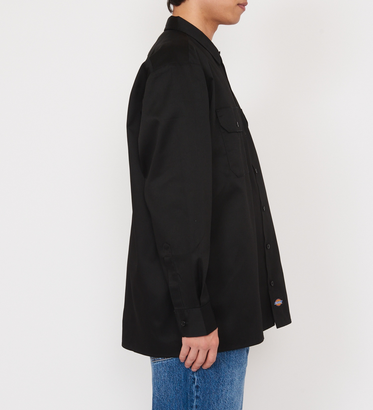 Dickies(ディッキーズ)のワークシャツ 長袖 "574"|トップス/シャツ/ブラウス/メンズ|ブラック