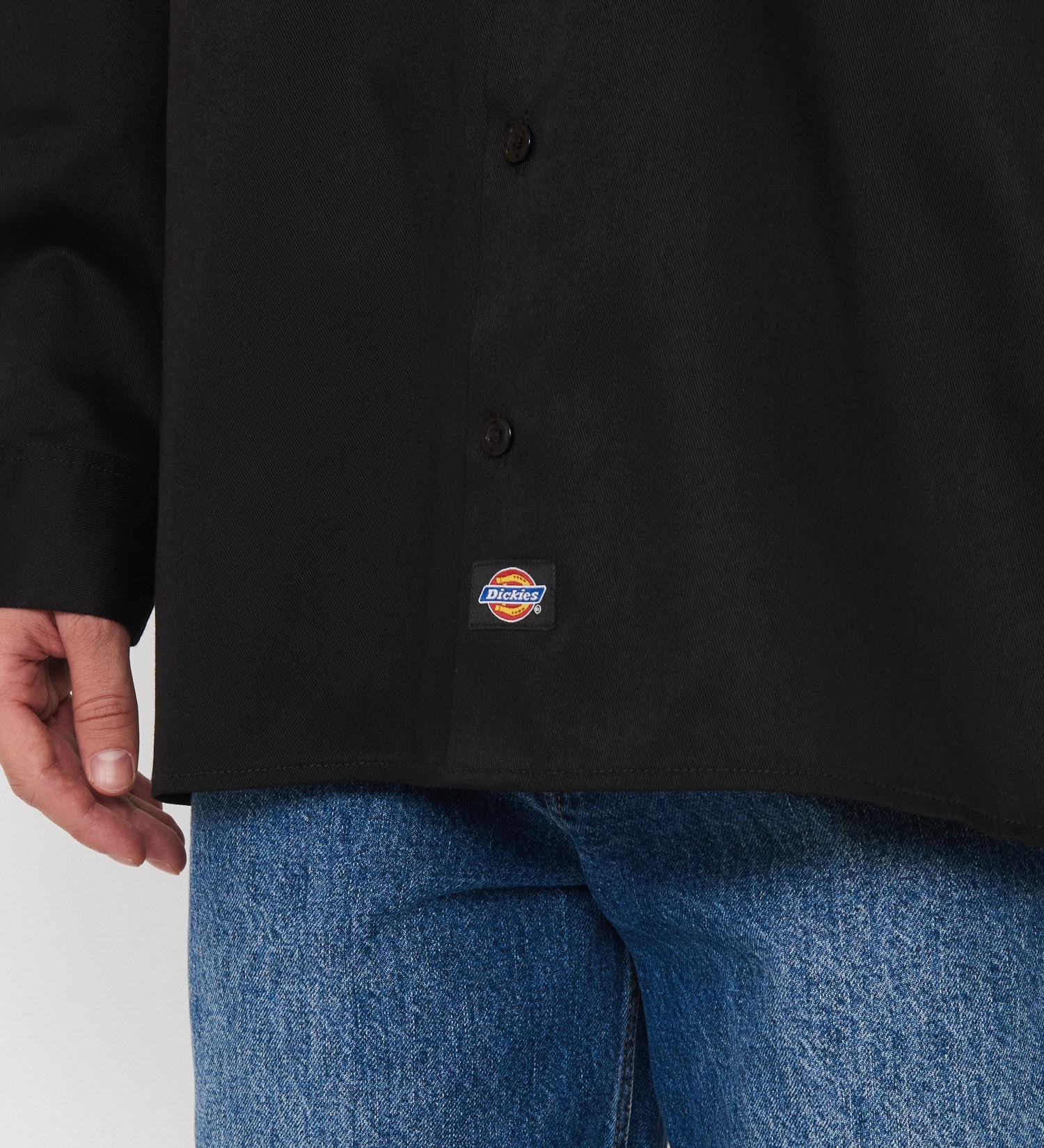 Dickies(ディッキーズ)のワークシャツ 長袖 "574"|トップス/シャツ/ブラウス/メンズ|ブラック