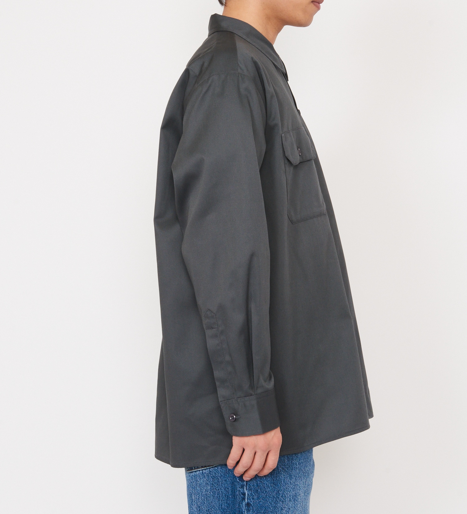 Dickies(ディッキーズ)のワークシャツ 長袖 "574"|トップス/シャツ/ブラウス/メンズ|チャコールグレー