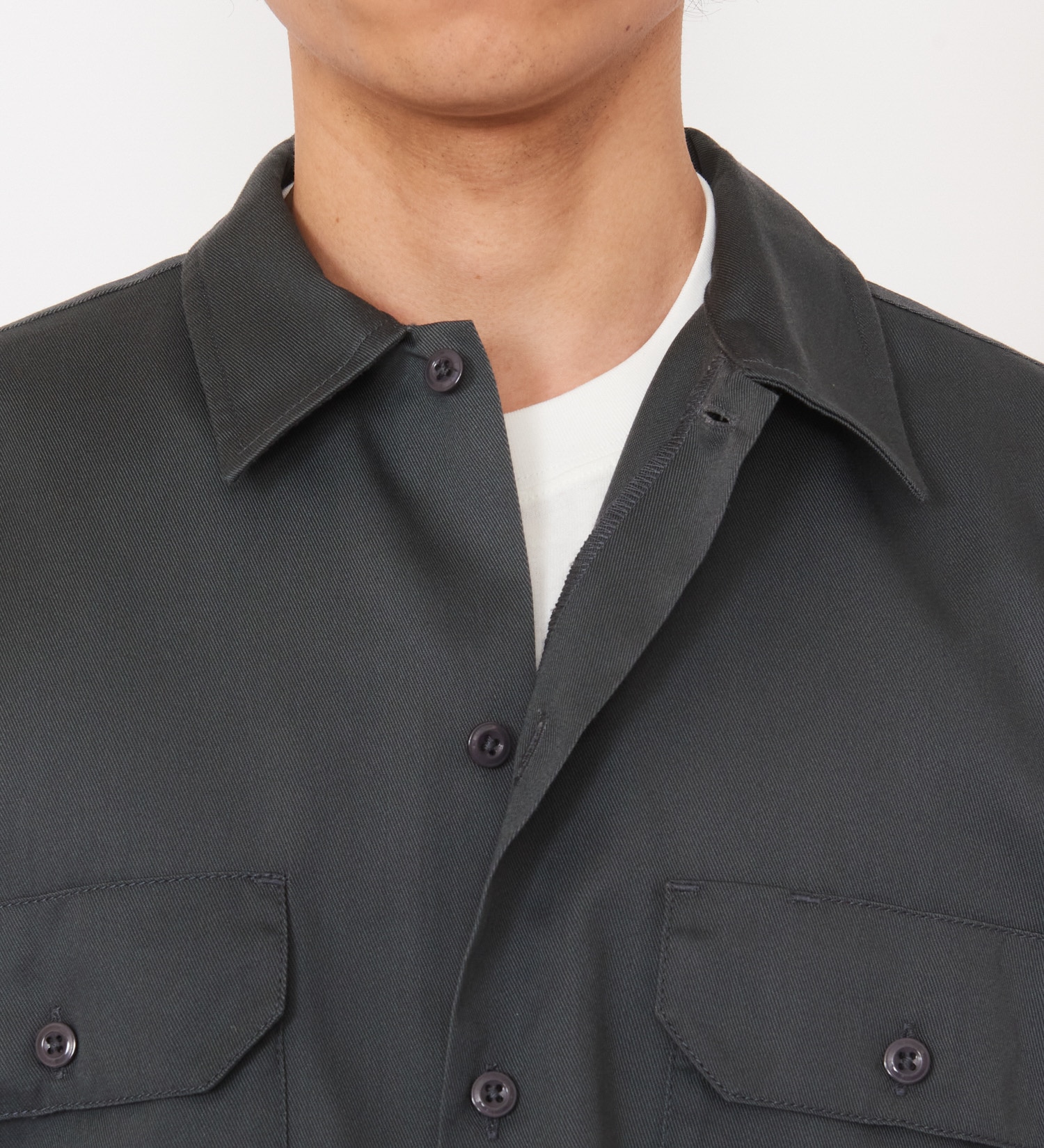 Dickies(ディッキーズ)のワークシャツ 長袖 "574"|トップス/シャツ/ブラウス/メンズ|チャコールグレー