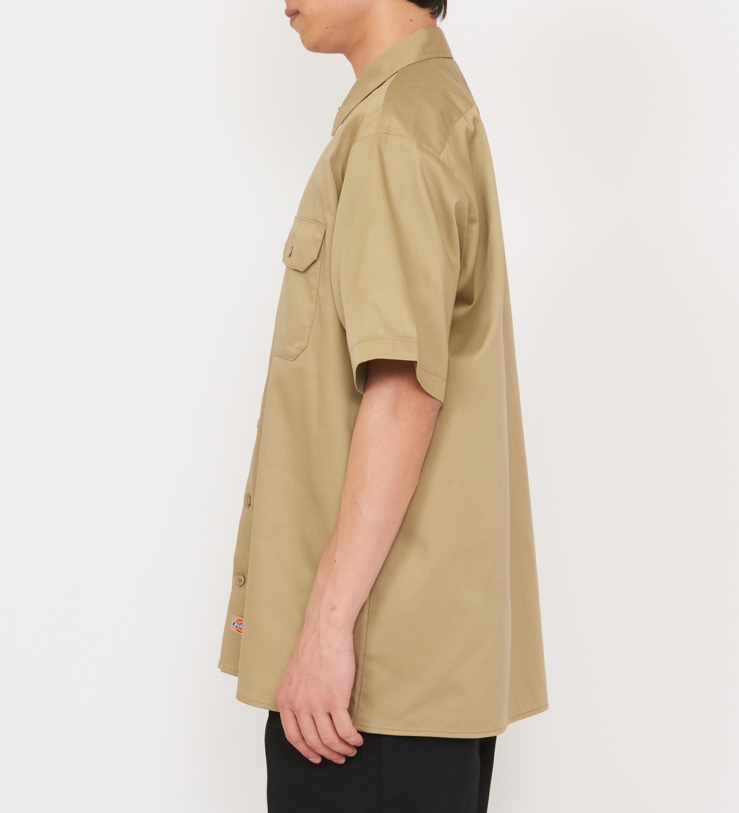 Dickies(ディッキーズ)のワークシャツ 半袖 "1574"|トップス/シャツ/ブラウス/メンズ|ベージュ