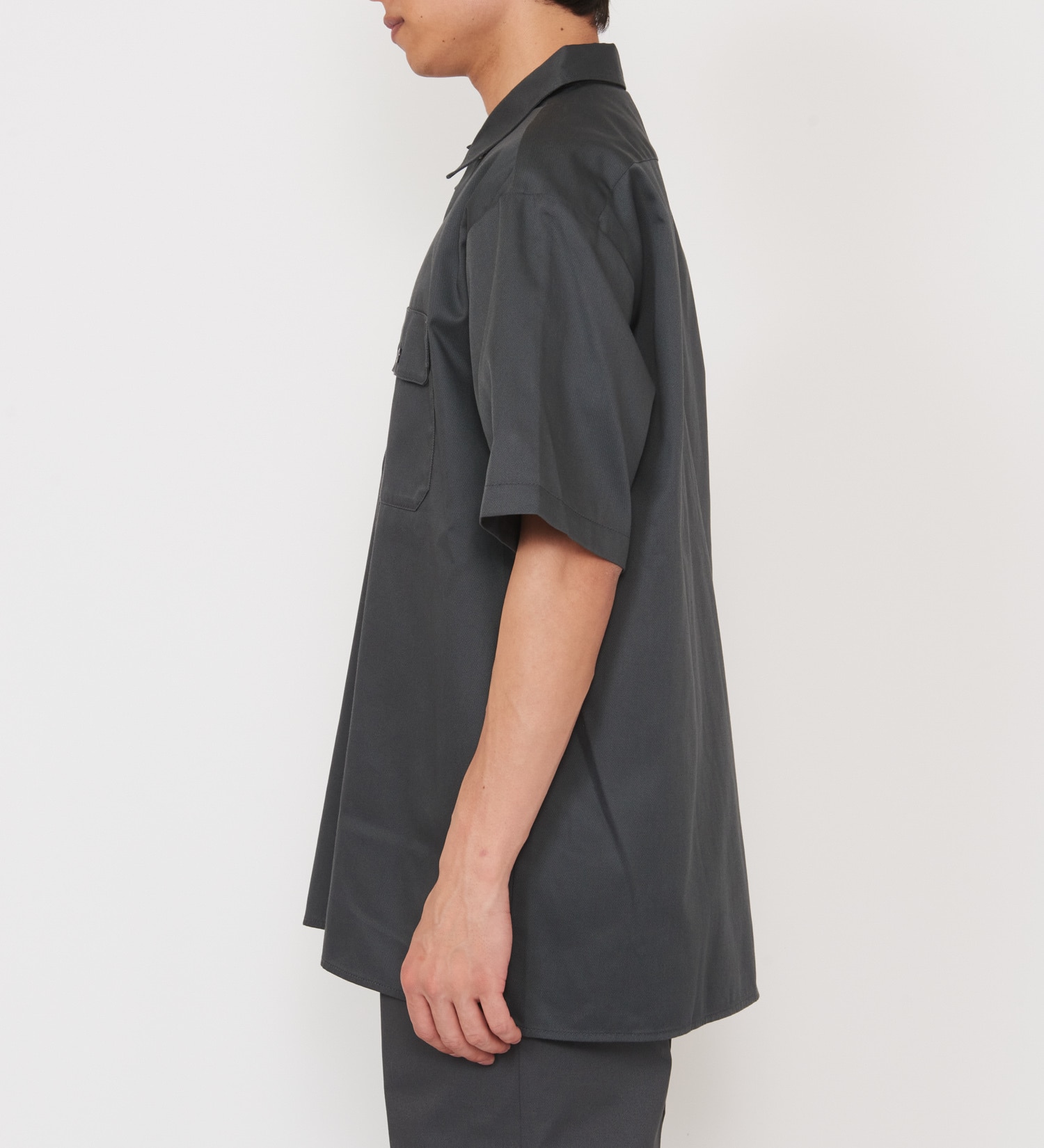 Dickies(ディッキーズ)のワークシャツ 半袖 "1574"|トップス/シャツ/ブラウス/メンズ|チャコールグレー