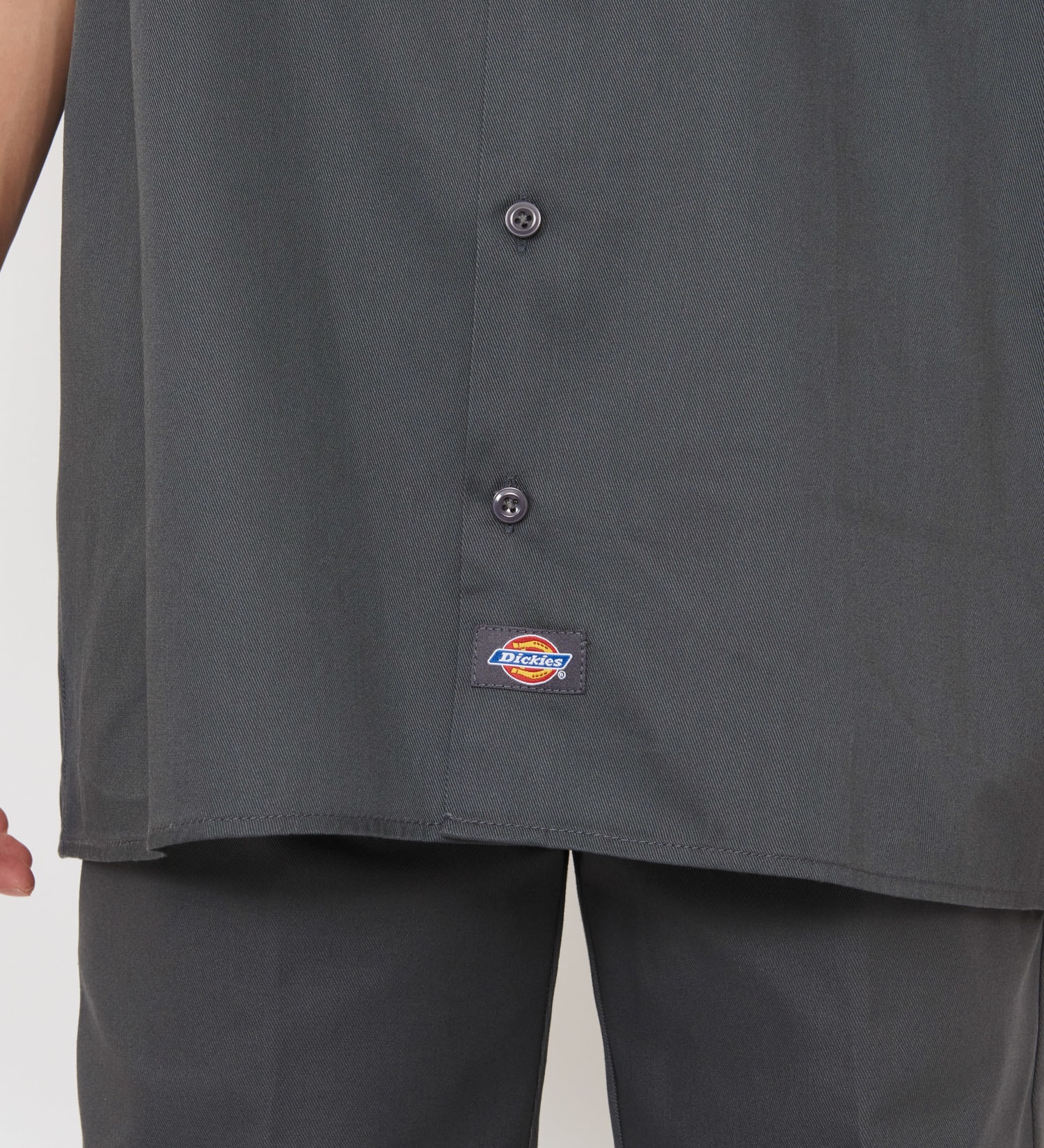 Dickies(ディッキーズ)のワークシャツ 半袖 "1574"|トップス/シャツ/ブラウス/メンズ|チャコールグレー