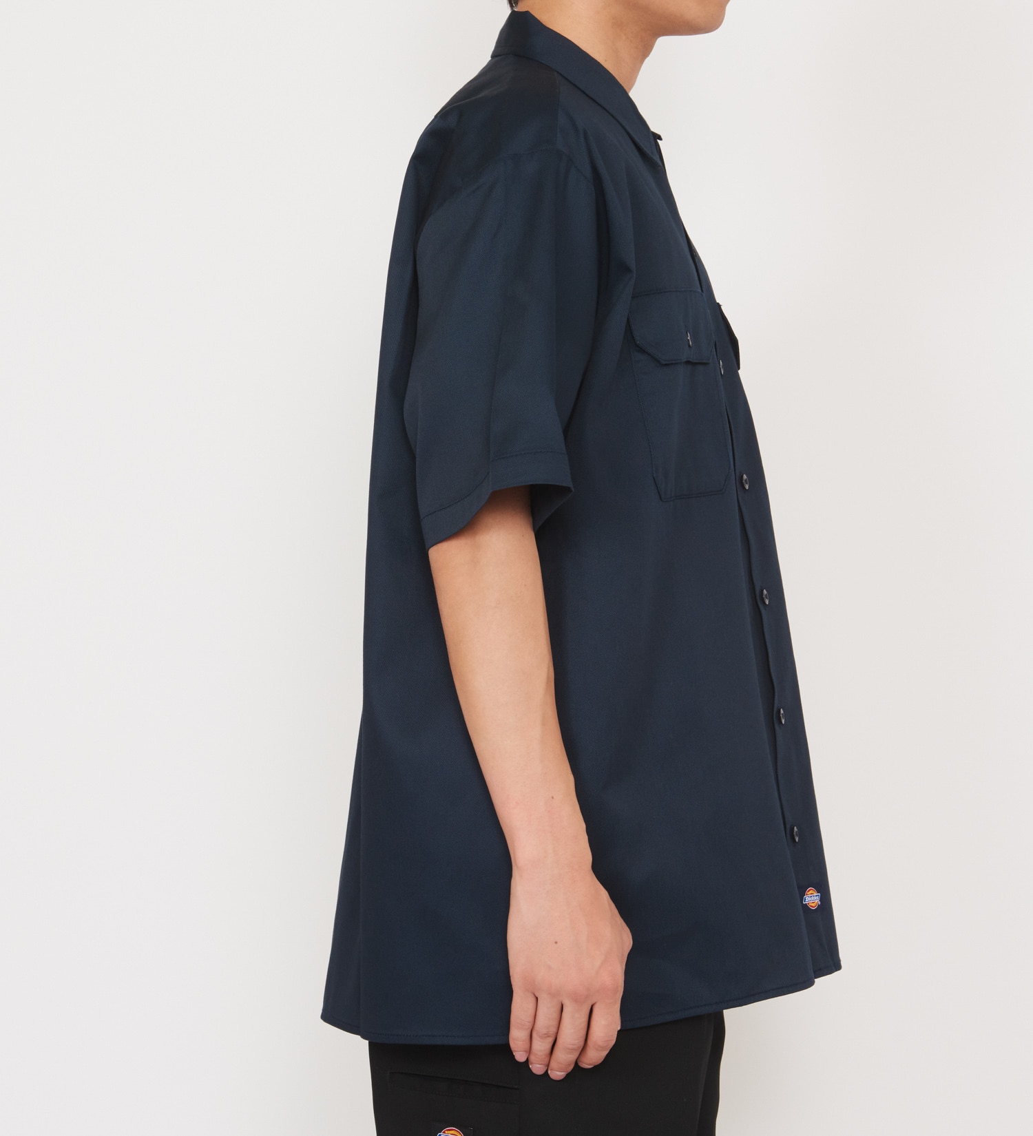 Dickies(ディッキーズ)の【大きいサイズ】ワークシャツ 半袖 "1574"|トップス/シャツ/ブラウス/メンズ|ネイビー