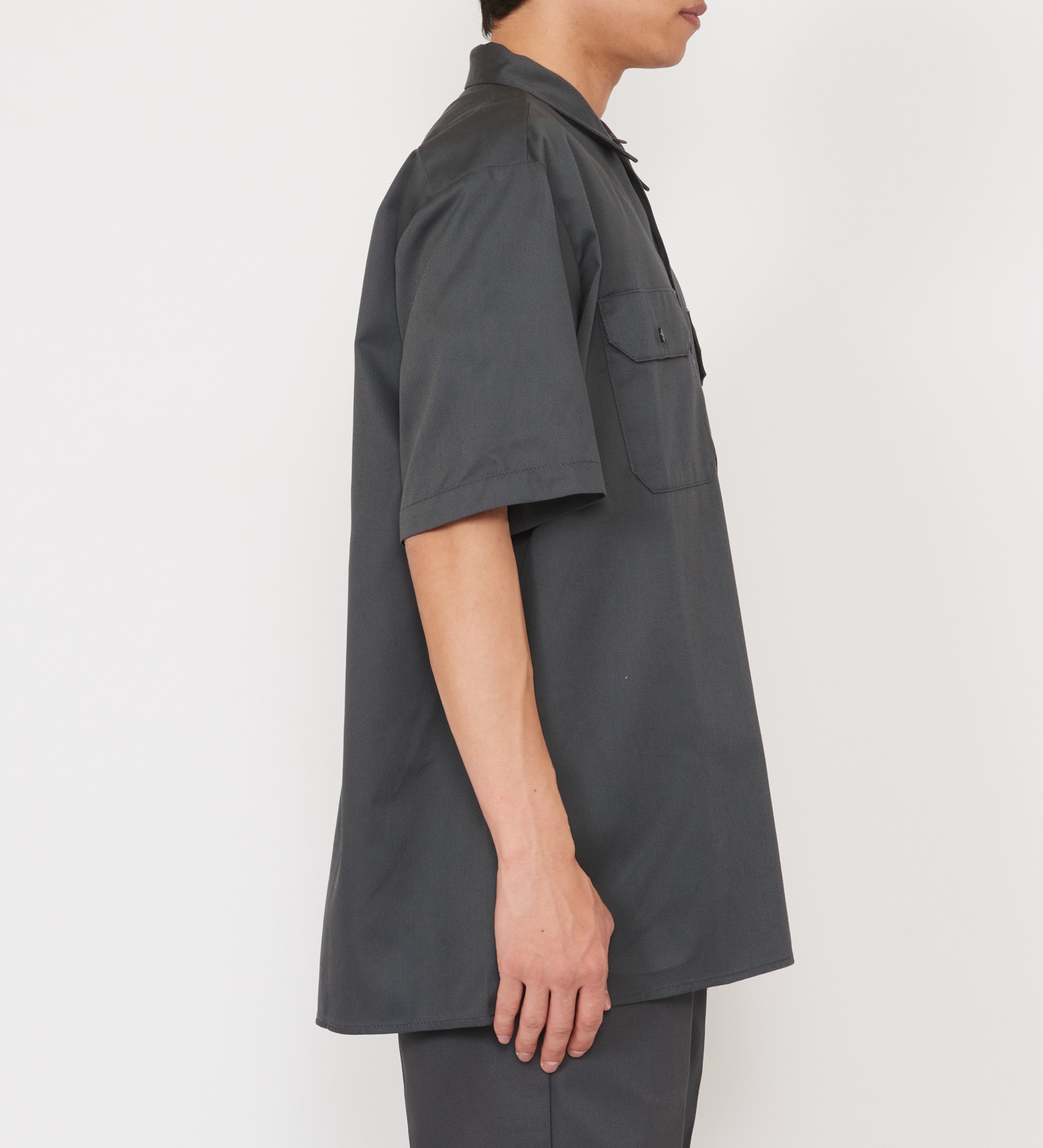 Dickies(ディッキーズ)の【大きいサイズ】ワークシャツ 半袖 "1574"|トップス/シャツ/ブラウス/メンズ|チャコールグレー
