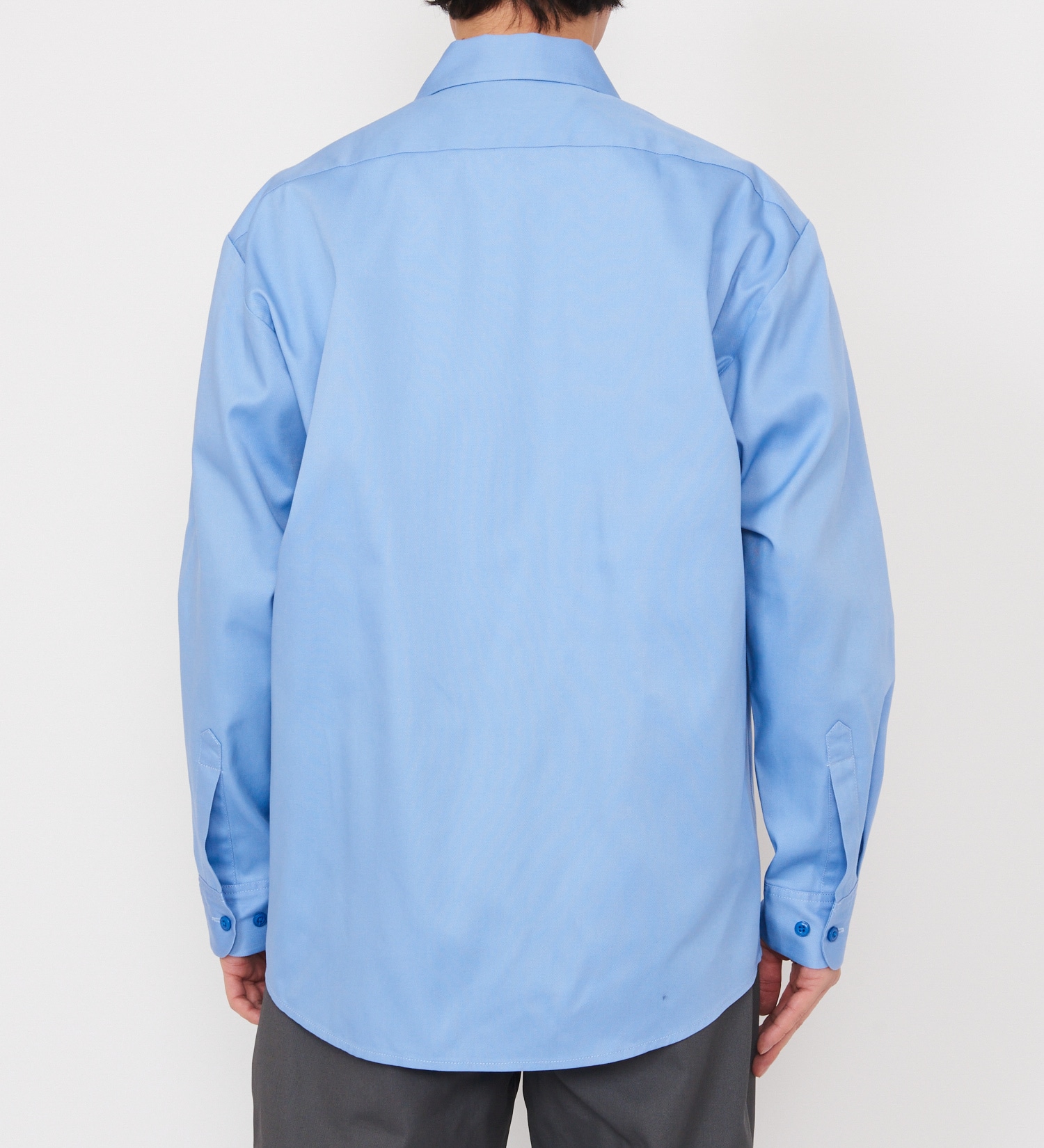 Dickies(ディッキーズ)のライト ワークシャツ　長袖 (Japan fit)|トップス/シャツ/ブラウス/メンズ|スカイブルー