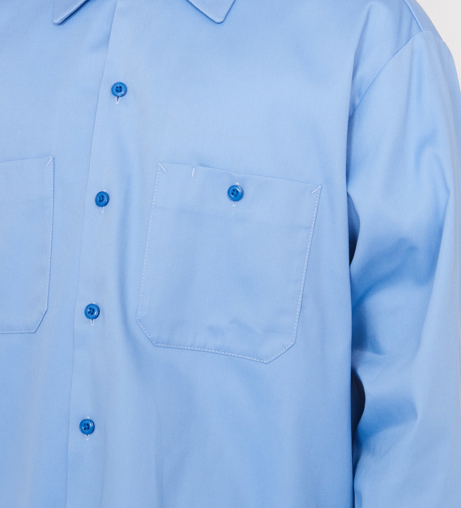 Dickies(ディッキーズ)のライト ワークシャツ　長袖 (Japan fit)|トップス/シャツ/ブラウス/メンズ|スカイブルー