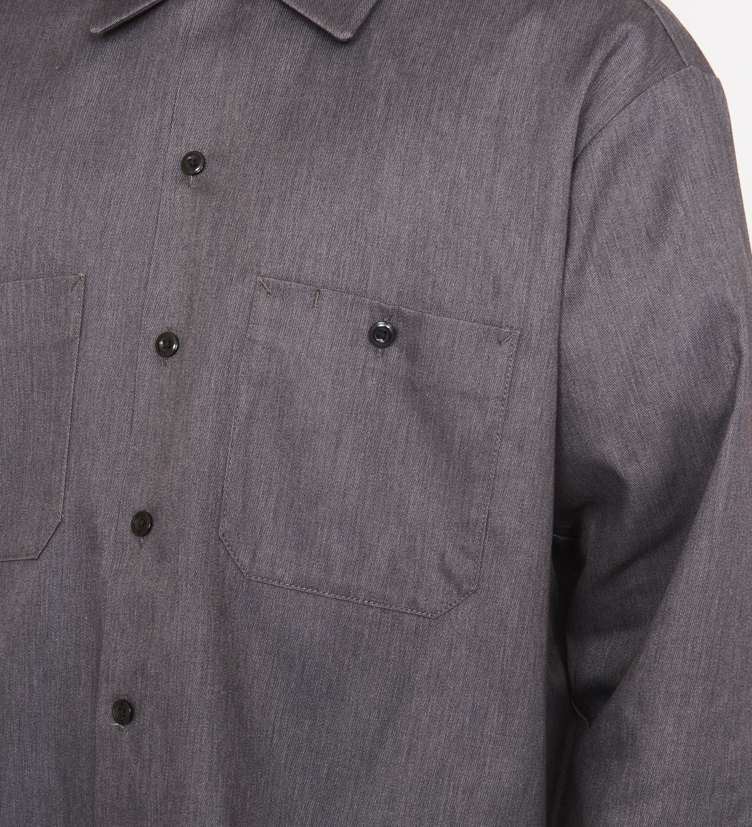 Dickies(ディッキーズ)のライト ワークシャツ　長袖 (Japan fit)|トップス/シャツ/ブラウス/メンズ|ヘザ－グレー