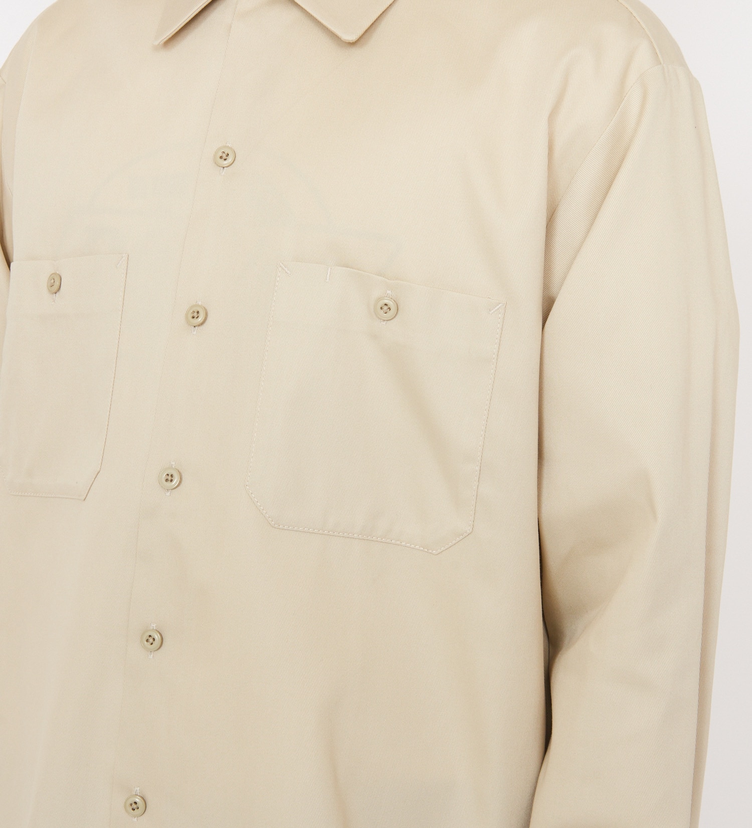 Dickies(ディッキーズ)のライト ワークシャツ　長袖 (Japan fit)|トップス/シャツ/ブラウス/メンズ|ライトベージュ