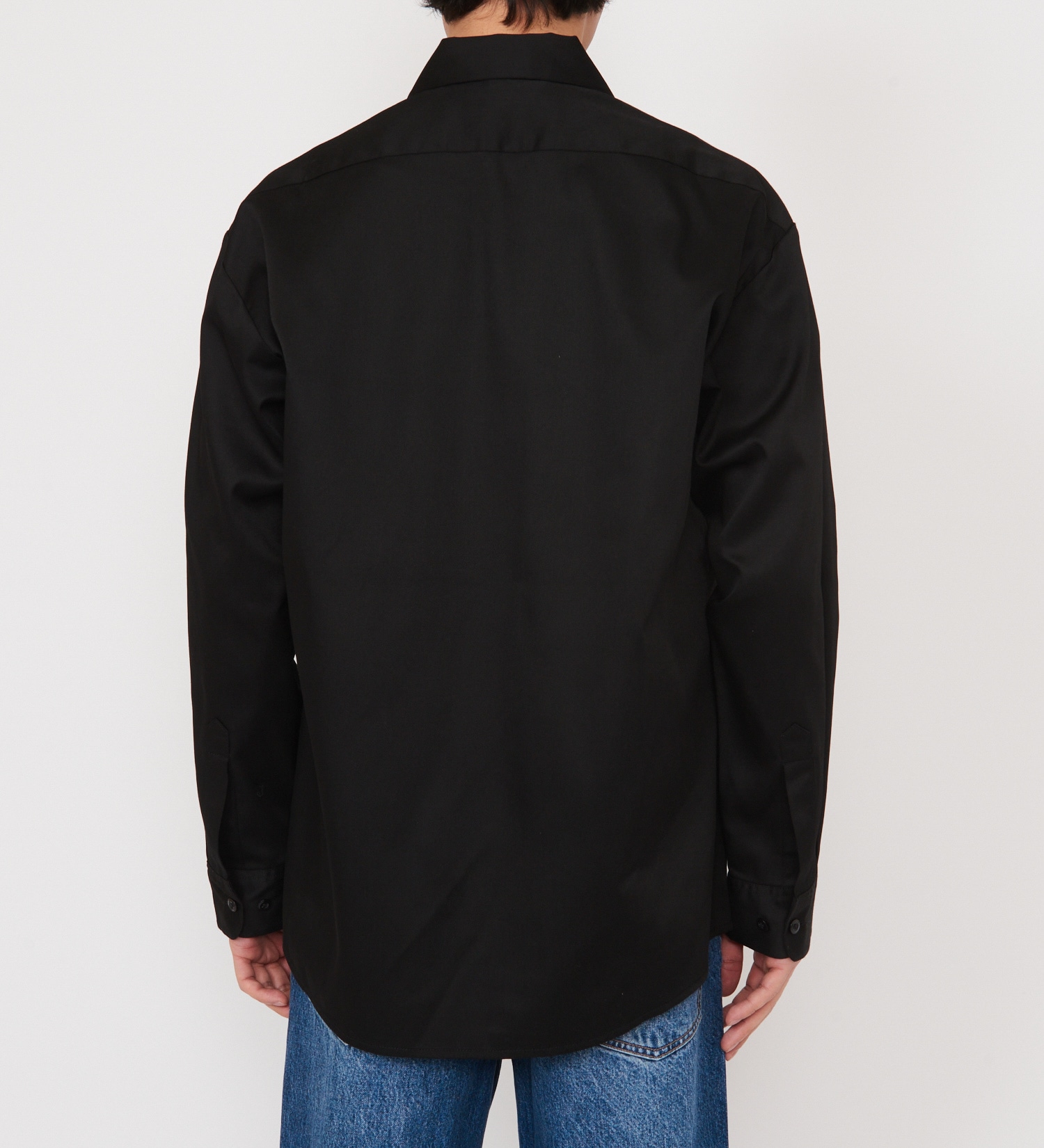 Dickies(ディッキーズ)のライト ワークシャツ　長袖 (Japan fit)|トップス/シャツ/ブラウス/メンズ|ブラック