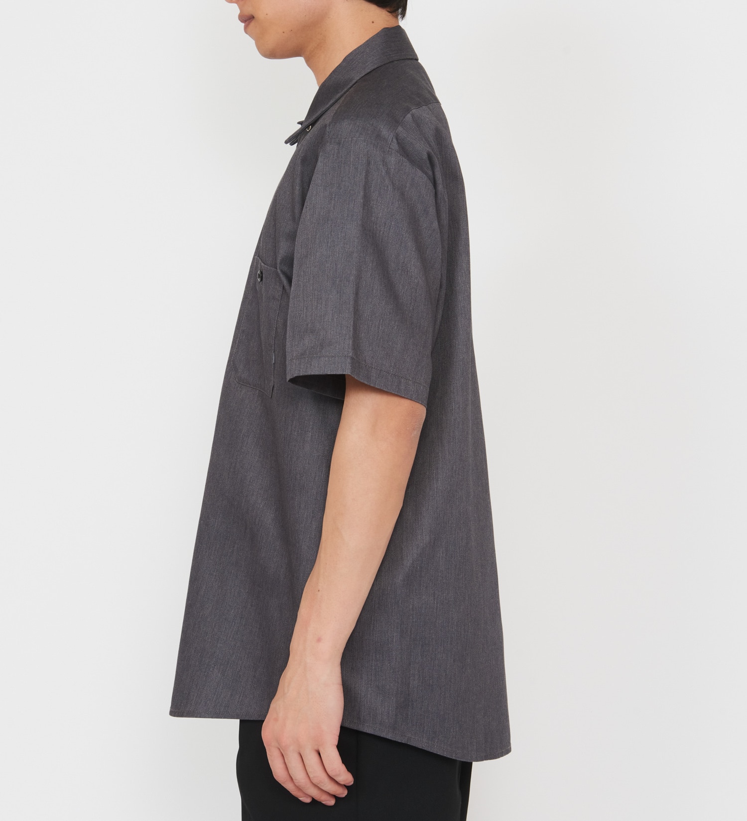 Dickies(ディッキーズ)のライト ワークシャツ 半袖 (Japan fit)|トップス/シャツ/ブラウス/メンズ|ヘザ－グレー