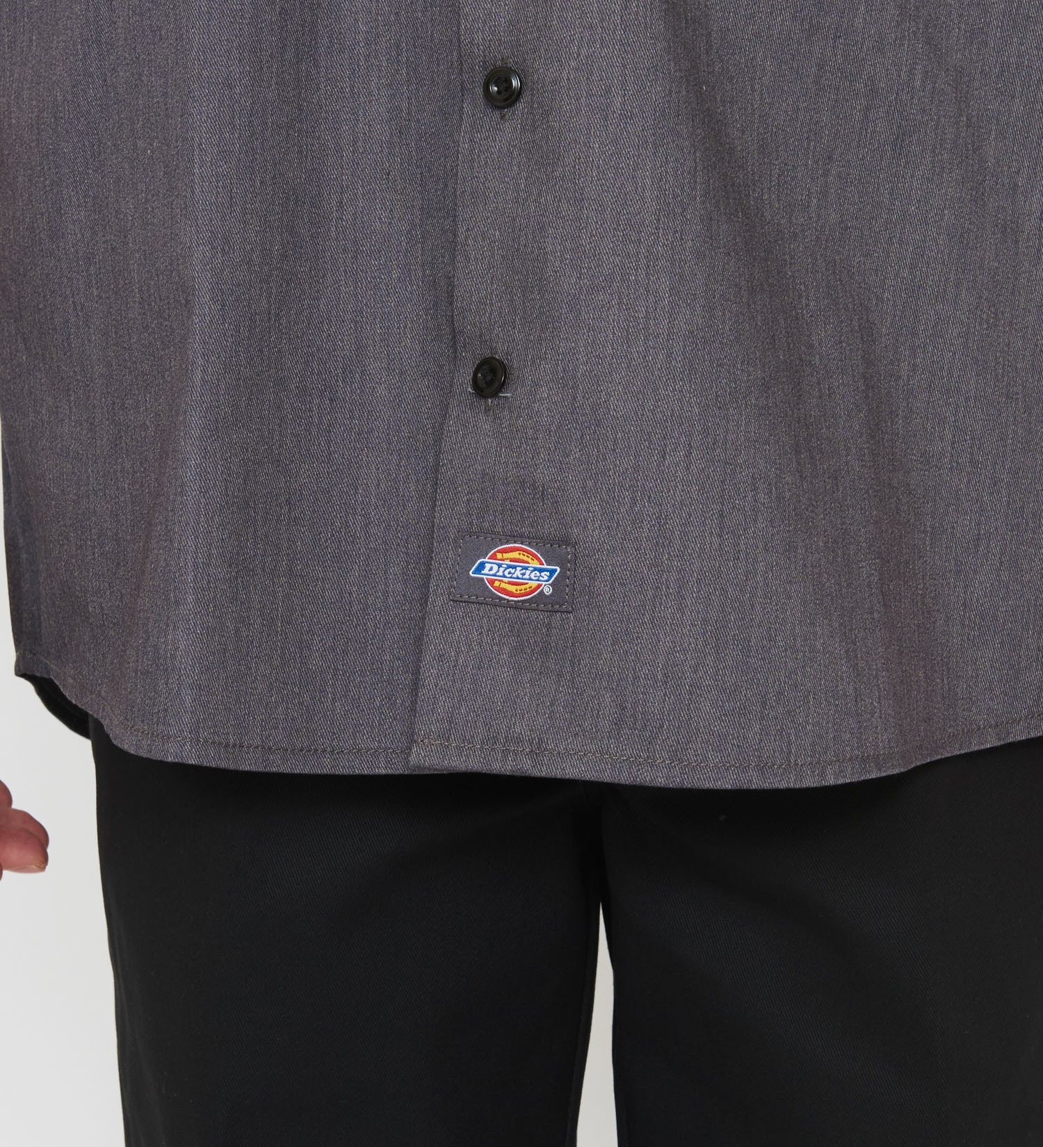 Dickies(ディッキーズ)のライト ワークシャツ 半袖 (Japan fit)|トップス/シャツ/ブラウス/メンズ|ヘザ－グレー