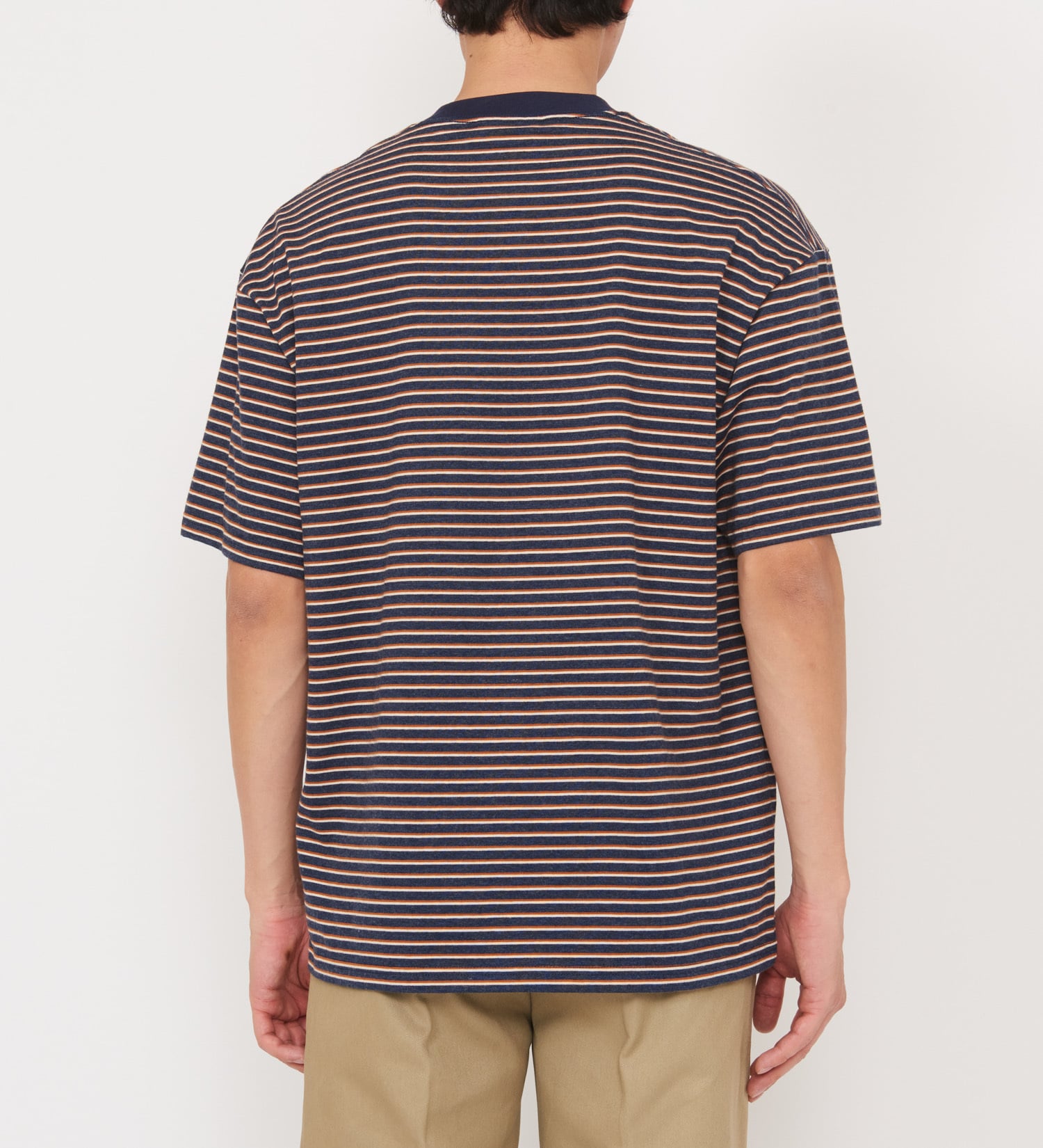 Dickies(ディッキーズ)のボーダーTシャツ 半袖|トップス/Tシャツ/カットソー/メンズ|ネイビー