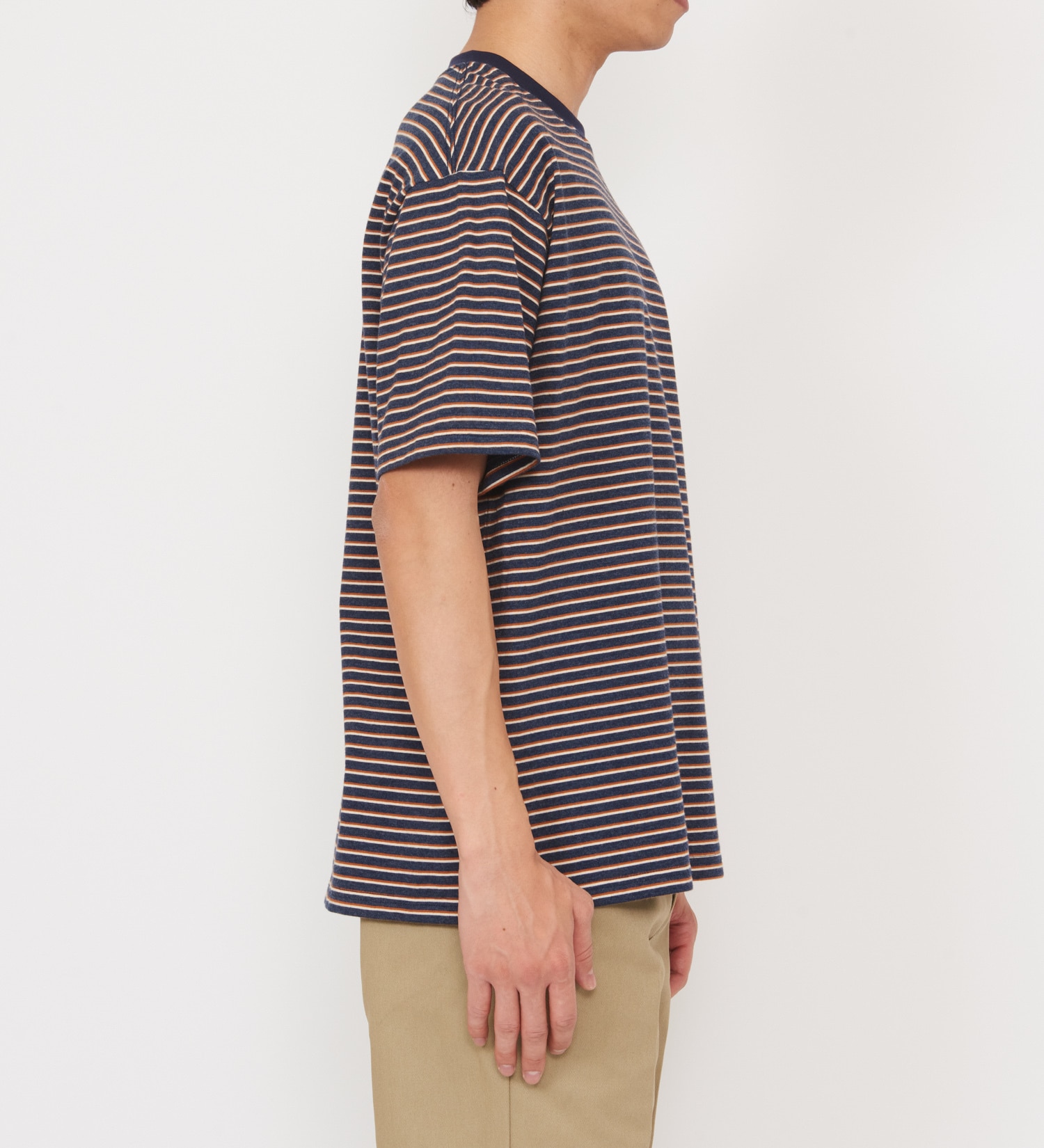 Dickies(ディッキーズ)のボーダーTシャツ 半袖|トップス/Tシャツ/カットソー/メンズ|ネイビー