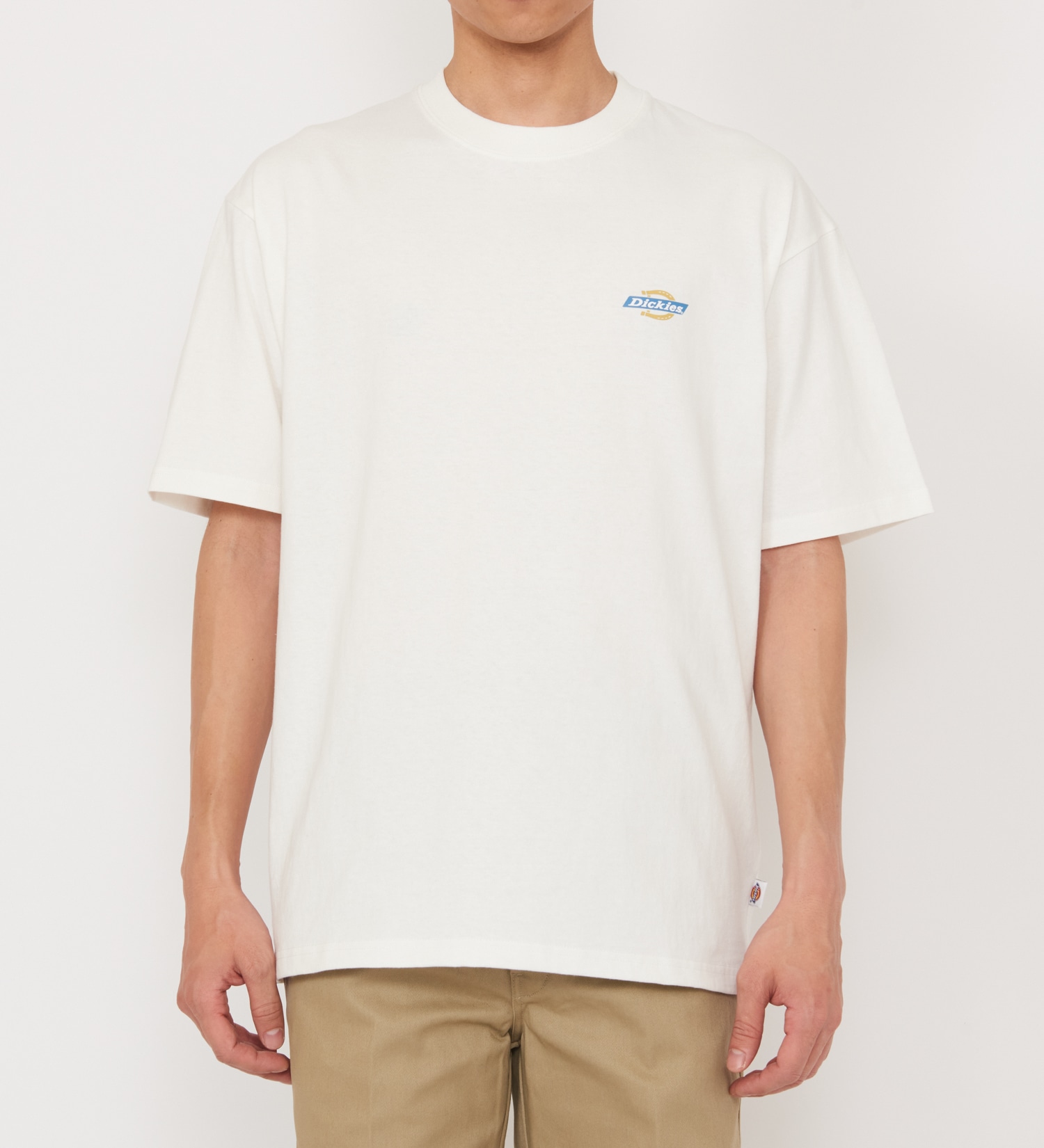 Dickies(ディッキーズ)の【大きいサイズ】ハンドドローイングTシャツ　半袖|トップス/Tシャツ/カットソー/メンズ|ホワイト
