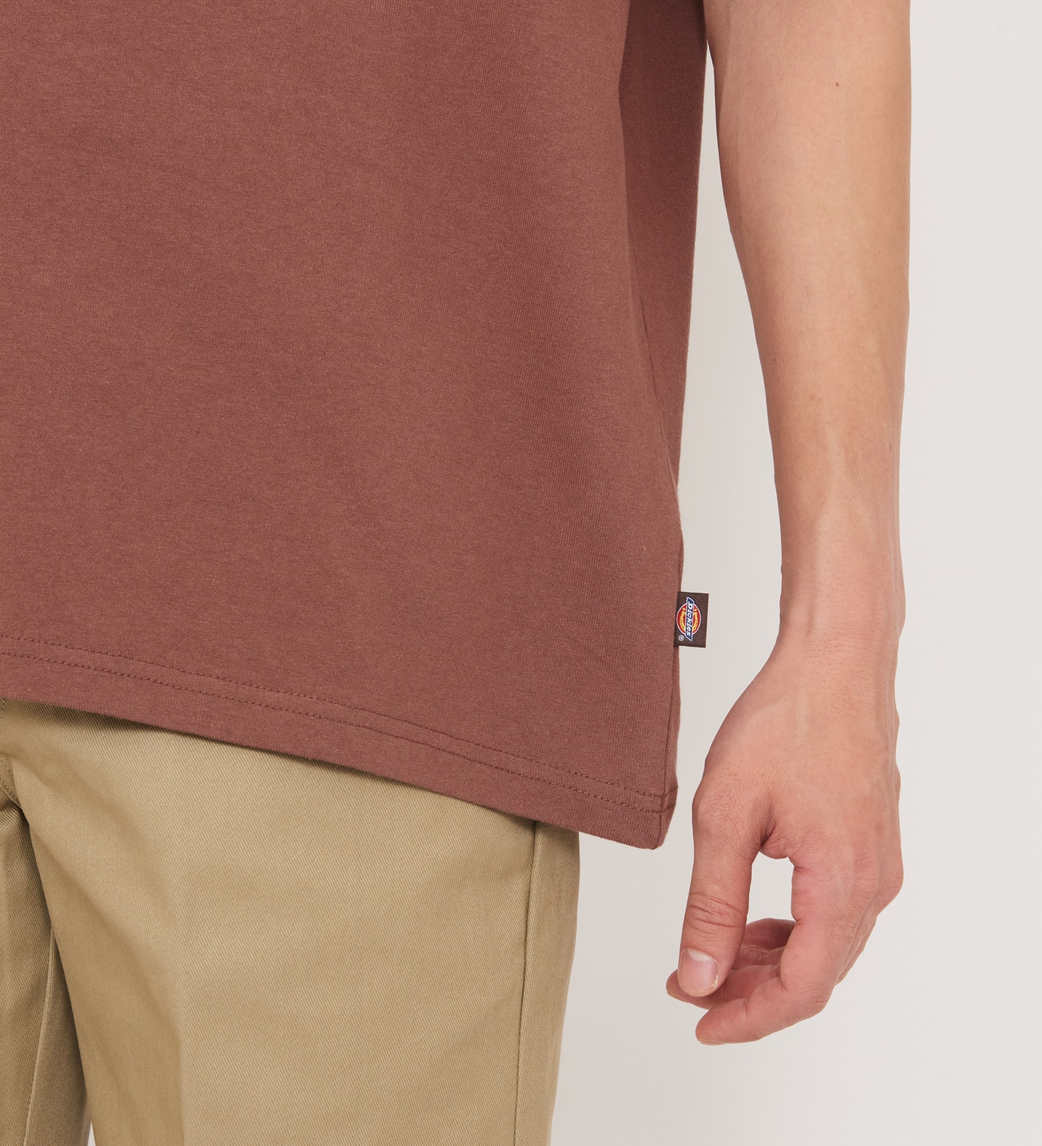 Dickies(ディッキーズ)の【大きいサイズ】ハンドドローイングTシャツ　半袖|トップス/Tシャツ/カットソー/メンズ|ブラウン