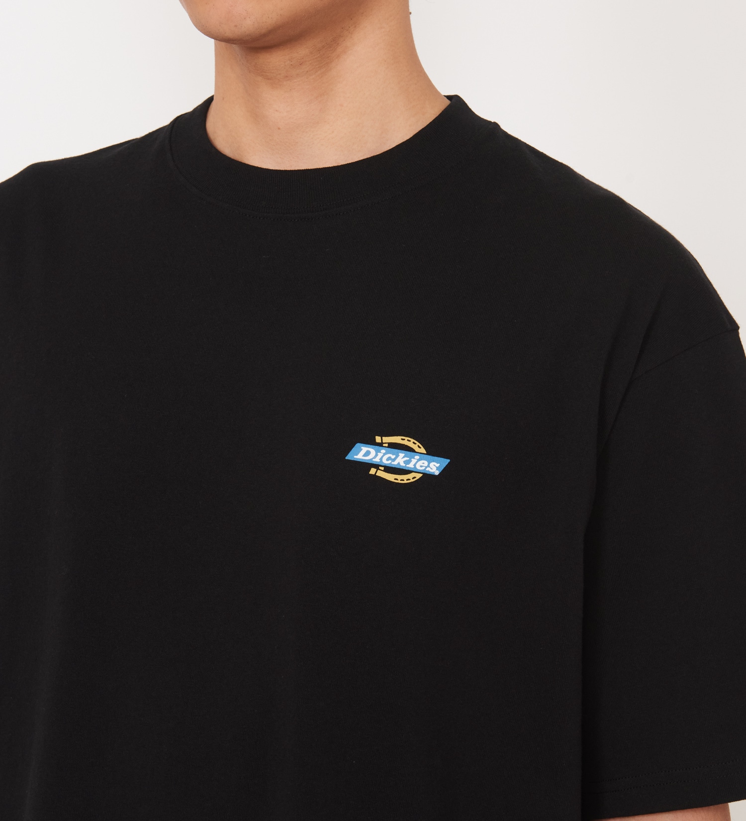 Dickies(ディッキーズ)の【大きいサイズ】ハンドドローイングTシャツ 半袖|トップス/Tシャツ/カットソー/メンズ|ブラック
