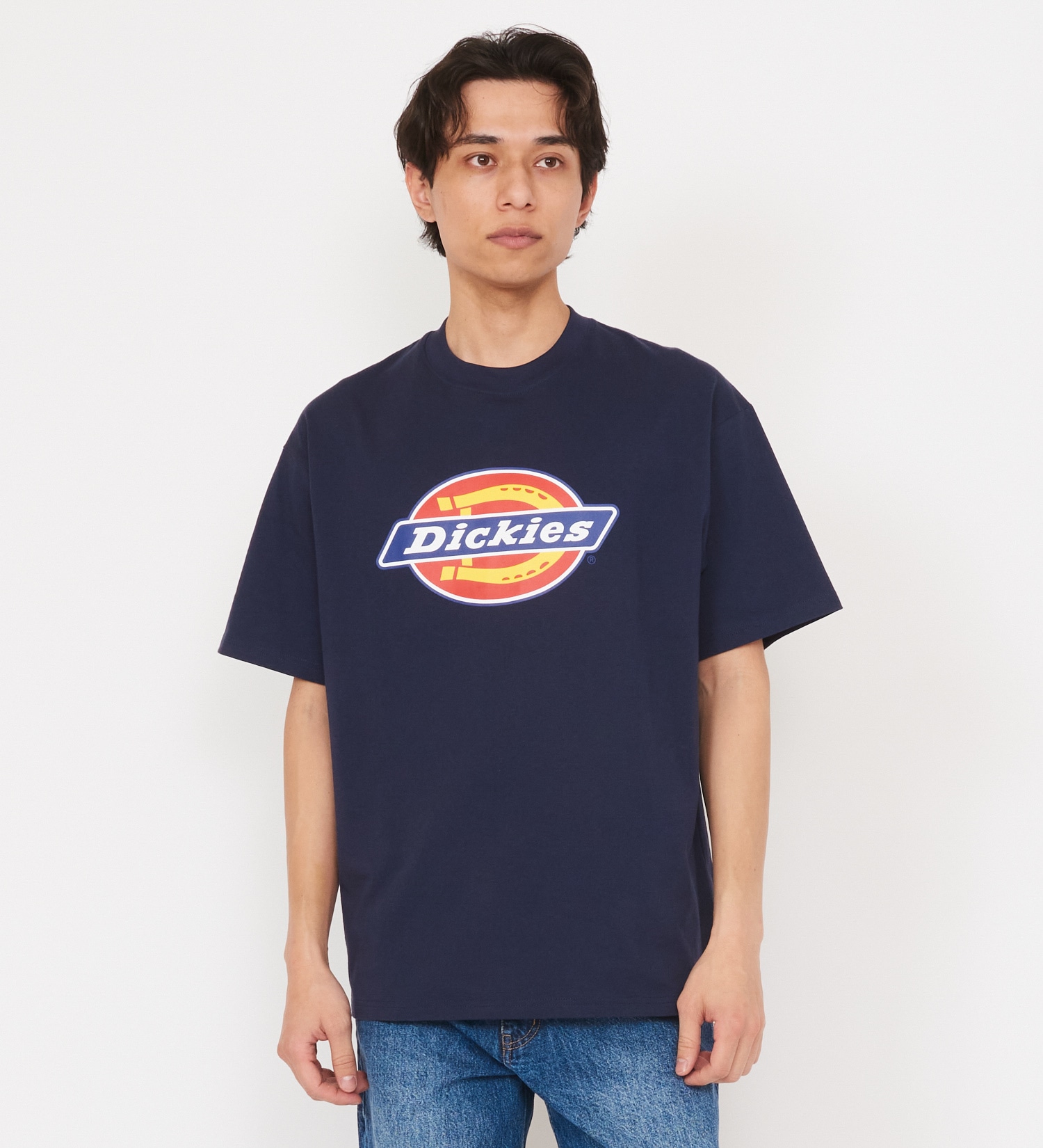 Dickies(ディッキーズ)のDickies　フルカラーロゴTシャツ　半袖|トップス/Tシャツ/カットソー/メンズ|ネイビー