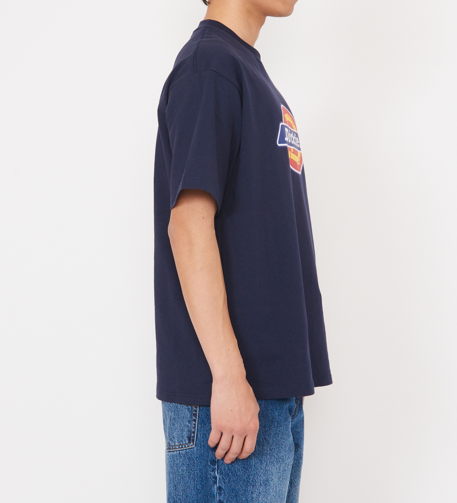 Dickies(ディッキーズ)のDickies　フルカラーロゴTシャツ　半袖|トップス/Tシャツ/カットソー/メンズ|ネイビー
