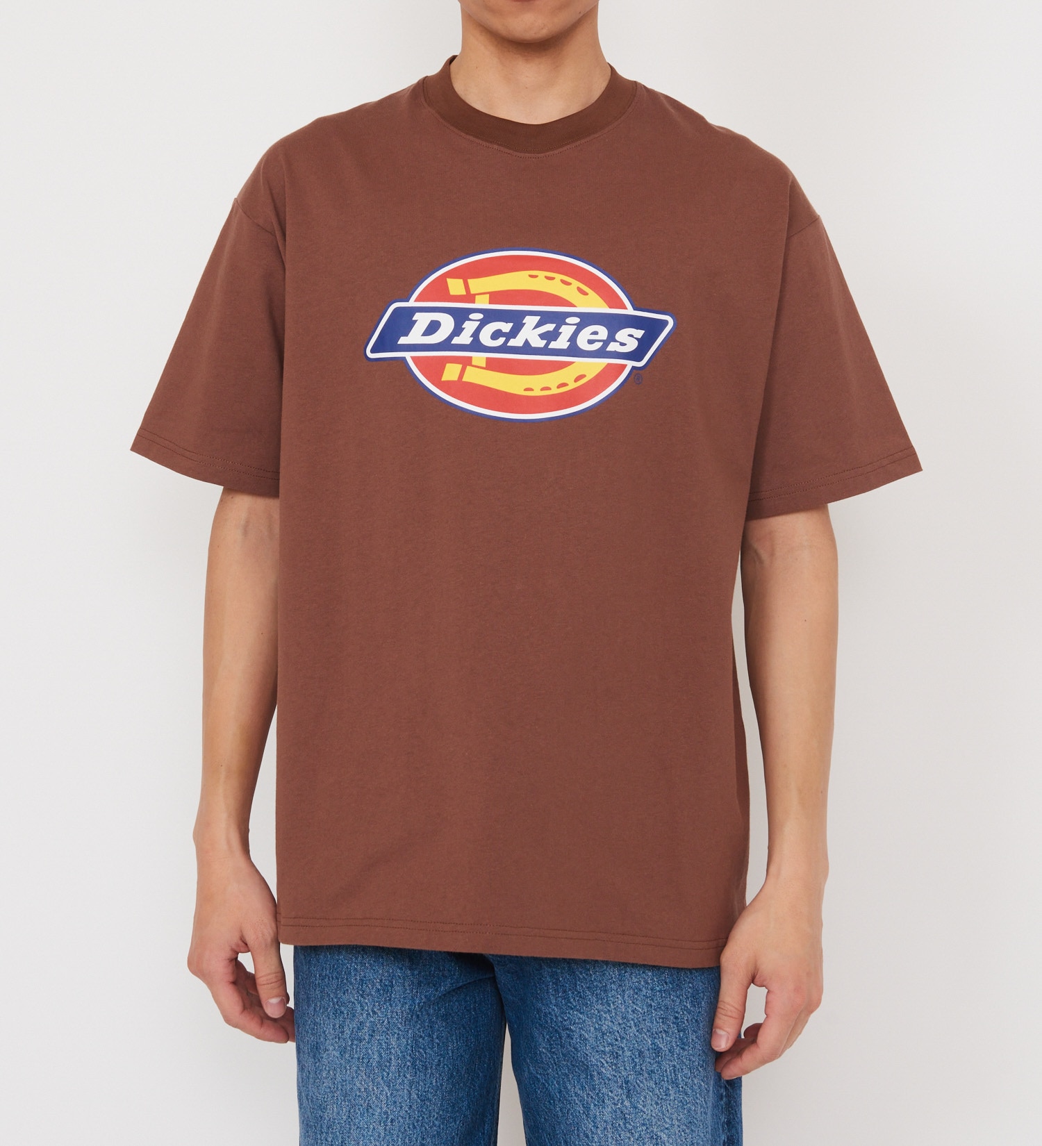 Dickies(ディッキーズ)のDickies　フルカラーロゴTシャツ　半袖|トップス/Tシャツ/カットソー/メンズ|ブラウン