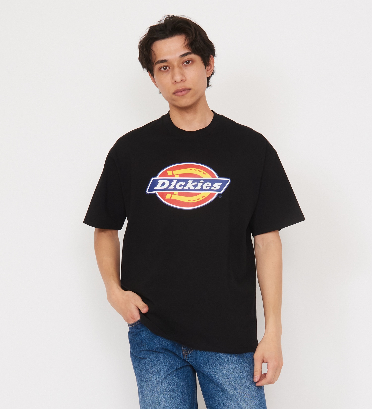 Dickies(ディッキーズ)のDickies　フルカラーロゴTシャツ　半袖|トップス/Tシャツ/カットソー/メンズ|ブラック