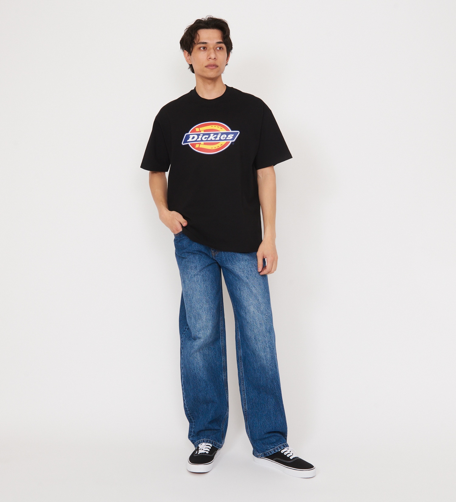 Dickies(ディッキーズ)のDickies　フルカラーロゴTシャツ　半袖|トップス/Tシャツ/カットソー/メンズ|ブラック