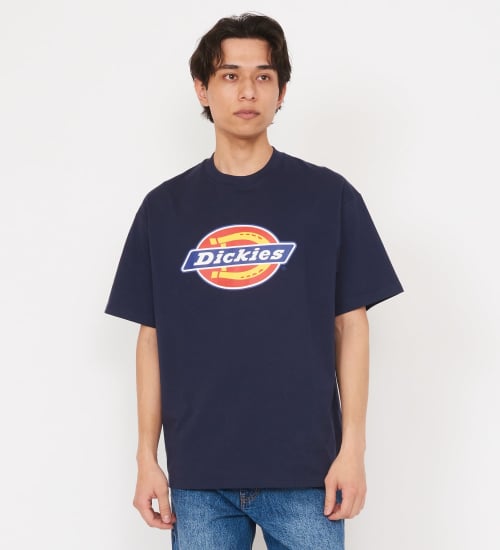 Dickies(ディッキーズ)の【大きいサイズ】Dickies　フルカラーロゴTシャツ　半袖|トップス/Tシャツ/カットソー/メンズ|ネイビー