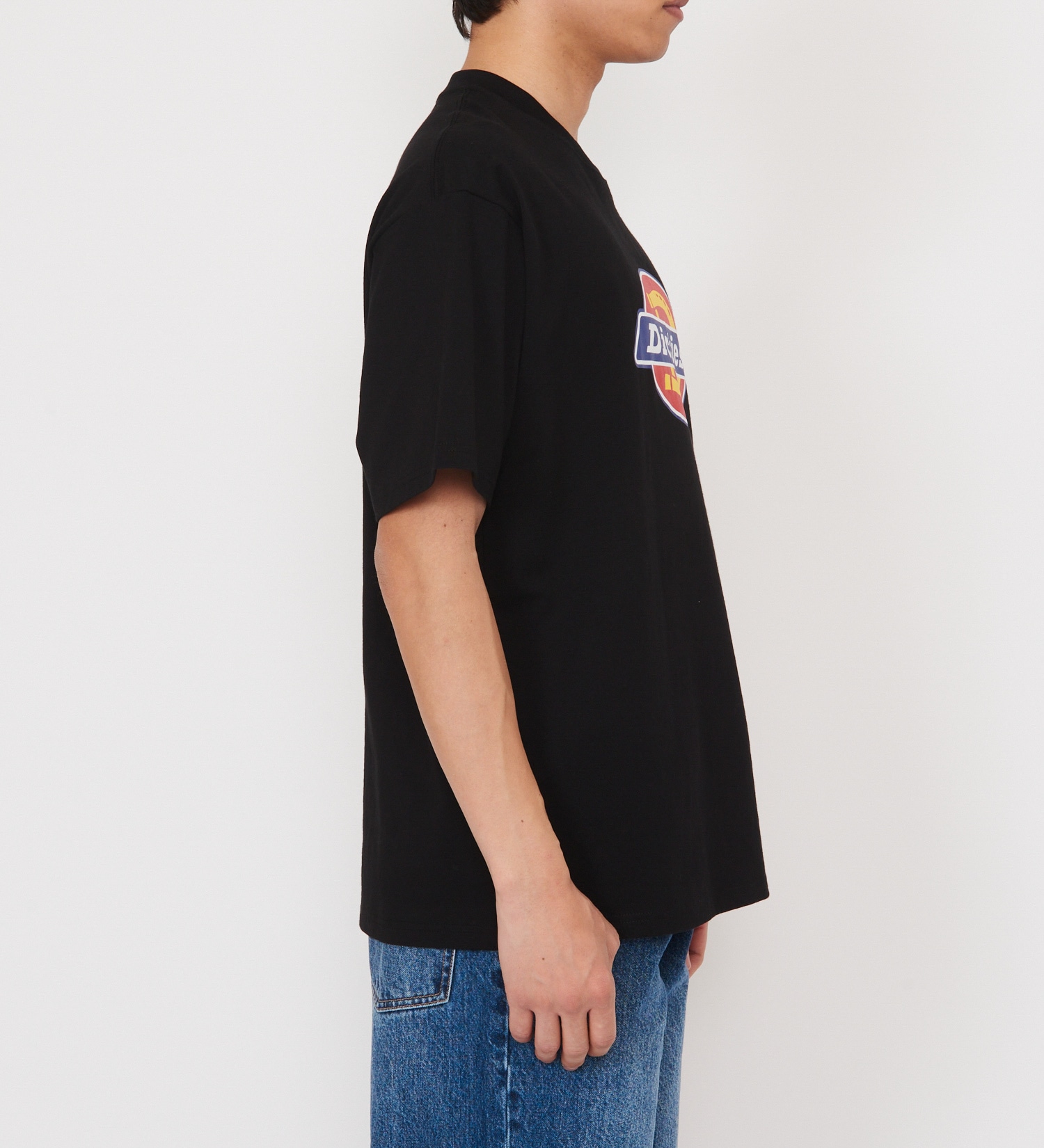 Dickies(ディッキーズ)の【大きいサイズ】Dickies フルカラーロゴTシャツ 半袖|トップス/Tシャツ/カットソー/メンズ|ブラック