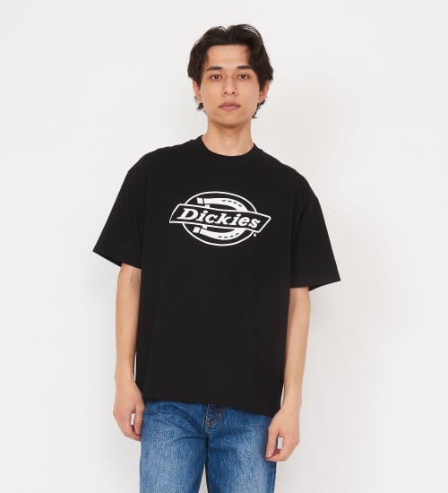 Dickies(ディッキーズ)のDickies　モノトーンロゴTシャツ　半袖|トップス/Tシャツ/カットソー/メンズ|ブラック