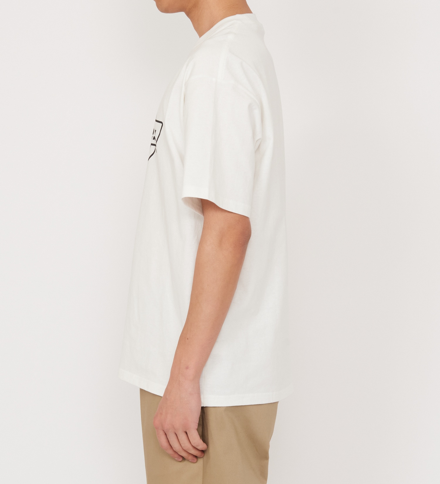 Dickies(ディッキーズ)の【大きいサイズ】Dickies　モノトーンロゴTシャツ　半袖|トップス/Tシャツ/カットソー/メンズ|ホワイト