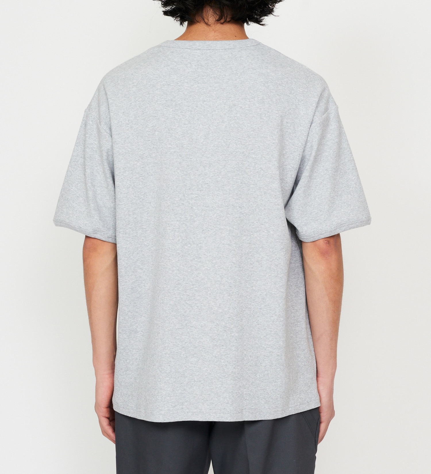 Dickies(ディッキーズ)のリブTシャツ 半袖|トップス/Tシャツ/カットソー/メンズ|ヘザ-グレー