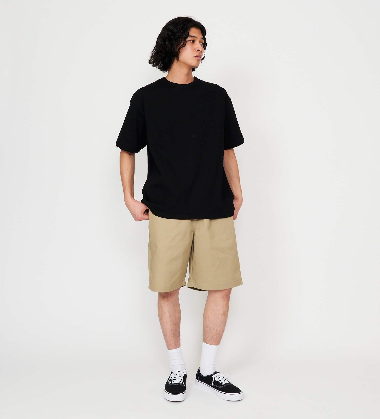 Dickies(ディッキーズ)のリブTシャツ 半袖|トップス/Tシャツ/カットソー/メンズ|ブラック