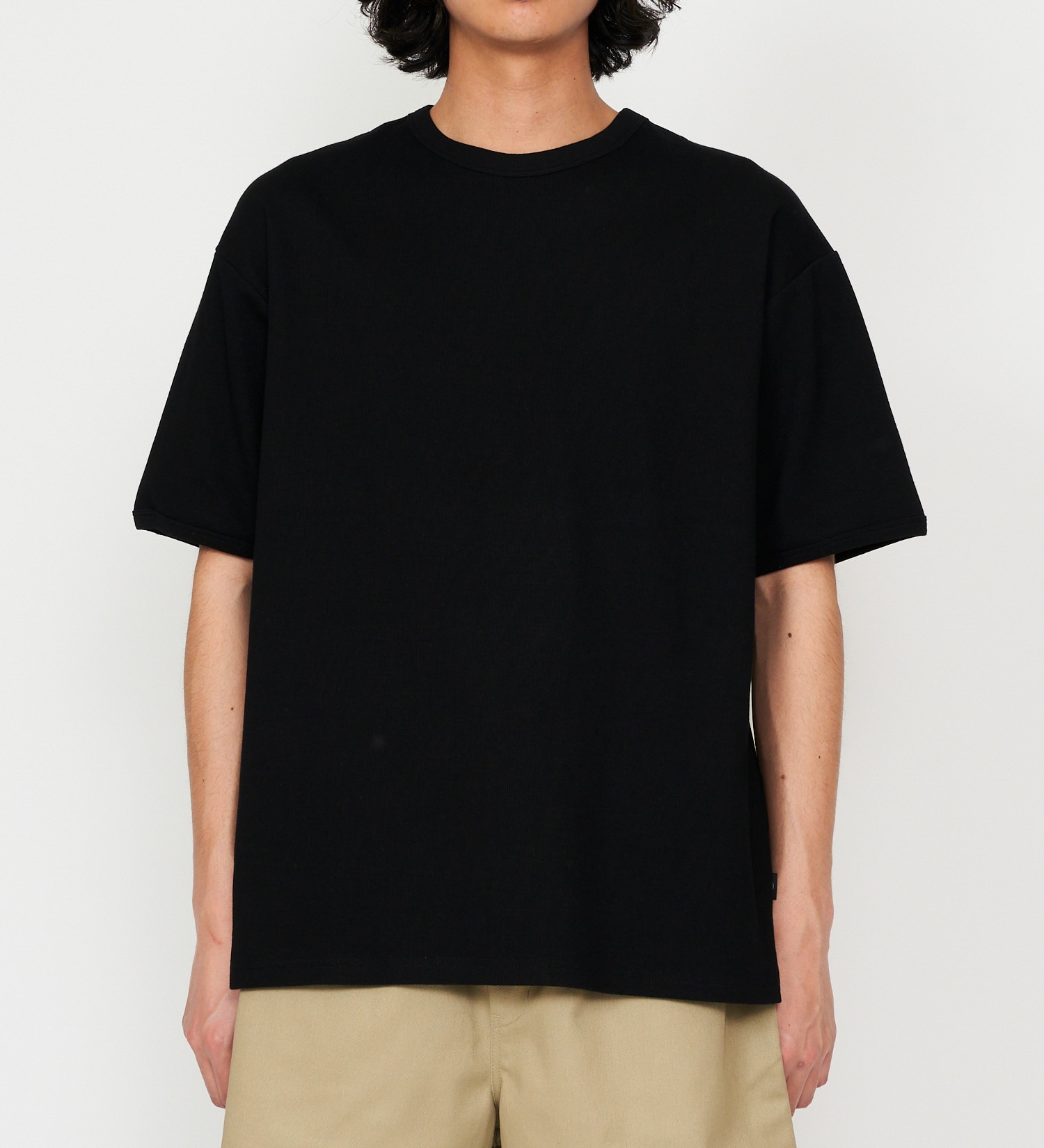 Dickies(ディッキーズ)のリブTシャツ 半袖|トップス/Tシャツ/カットソー/メンズ|ブラック