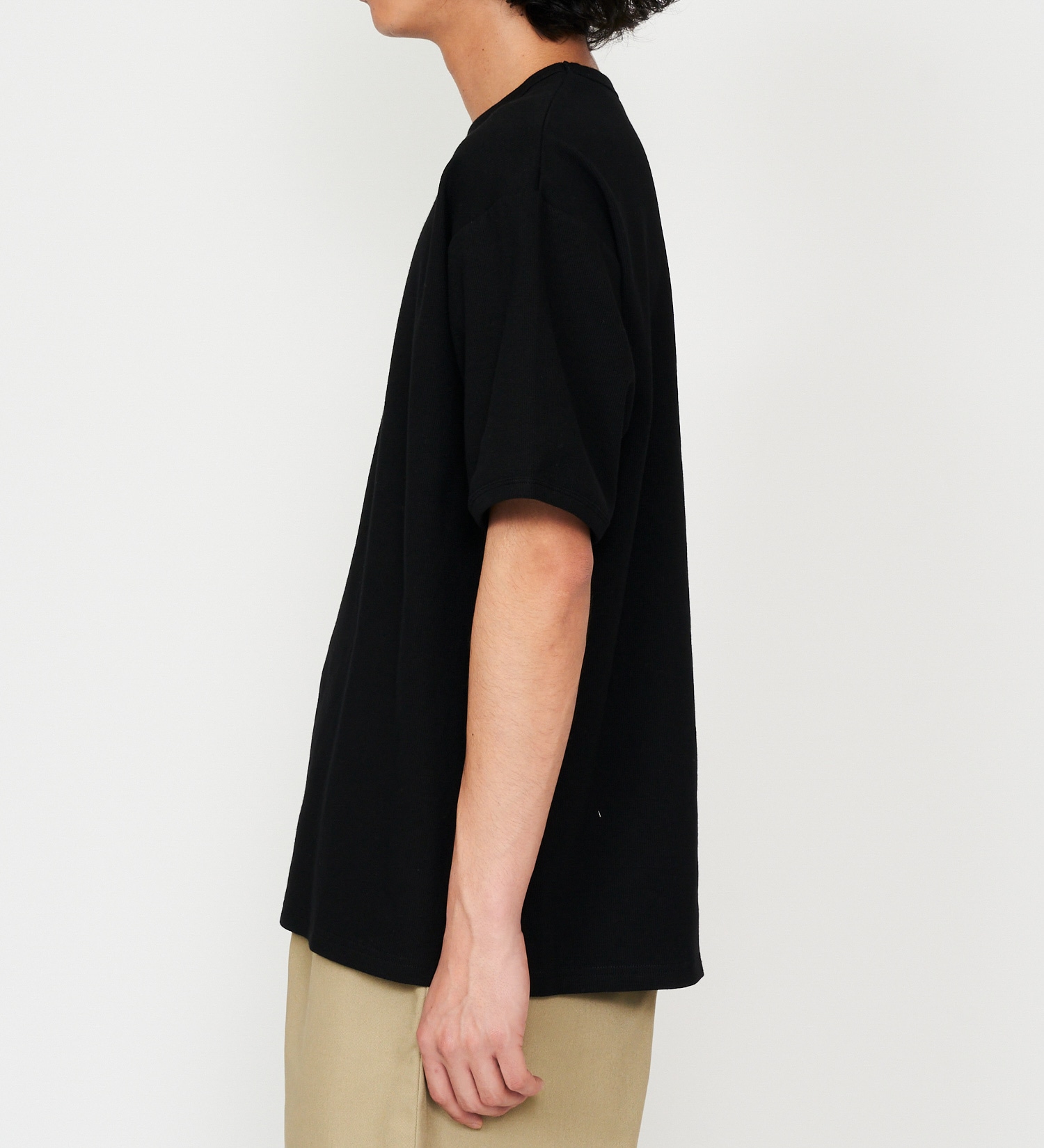 Dickies(ディッキーズ)のリブTシャツ 半袖|トップス/Tシャツ/カットソー/メンズ|ブラック