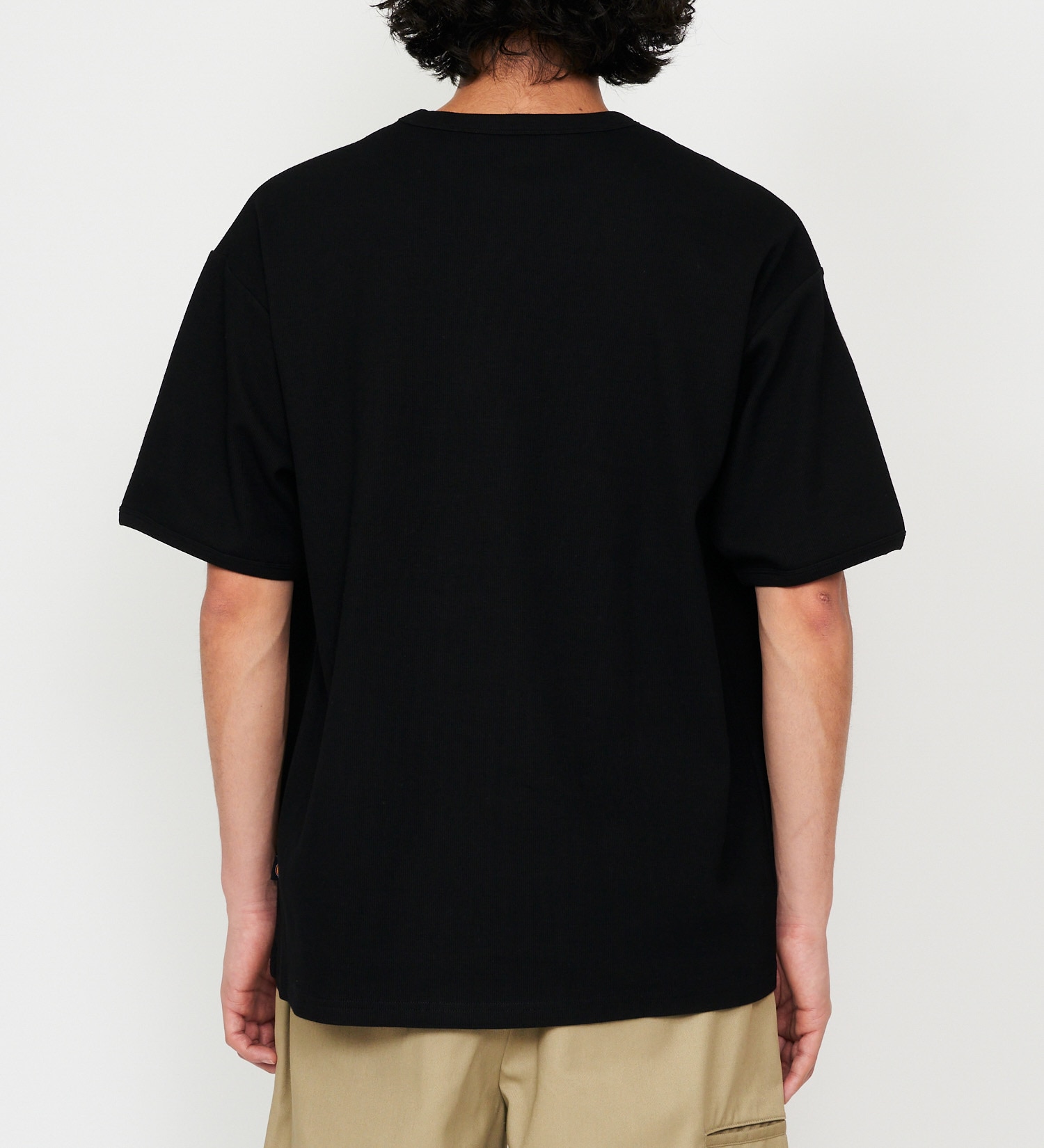 Dickies(ディッキーズ)のリブTシャツ 半袖|トップス/Tシャツ/カットソー/メンズ|ブラック