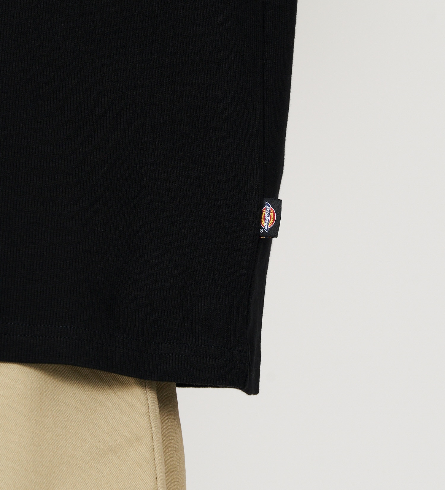 Dickies(ディッキーズ)のリブTシャツ 半袖|トップス/Tシャツ/カットソー/メンズ|ブラック